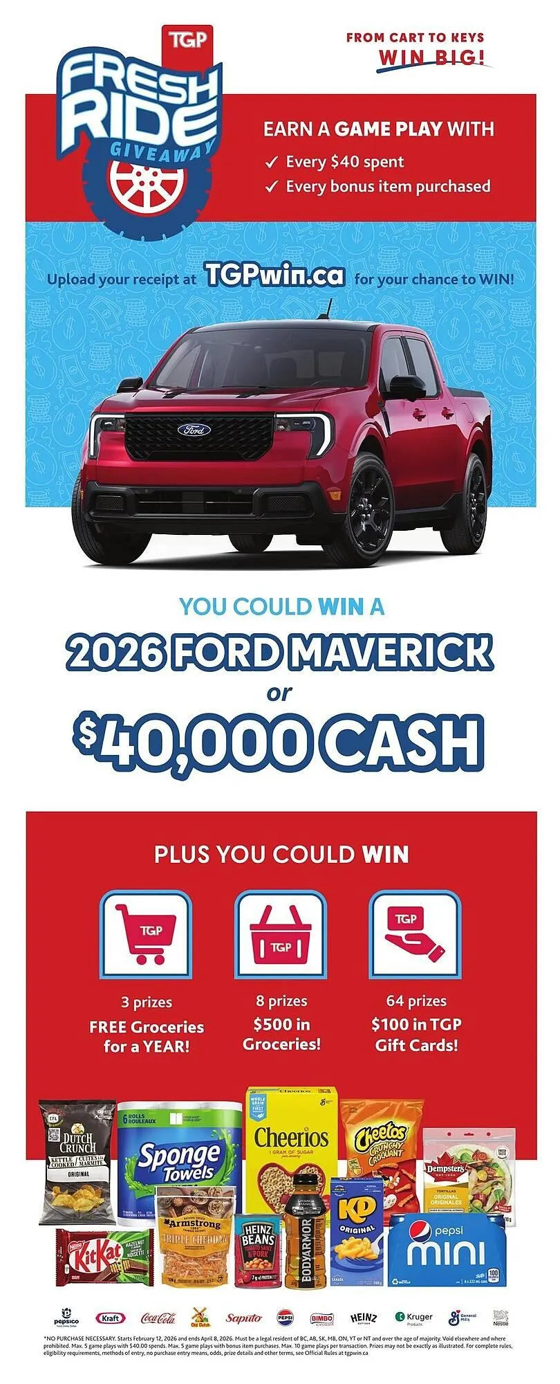 TGP The Grocery People flyer from March 19 to March 25 2026 - flyer page 1