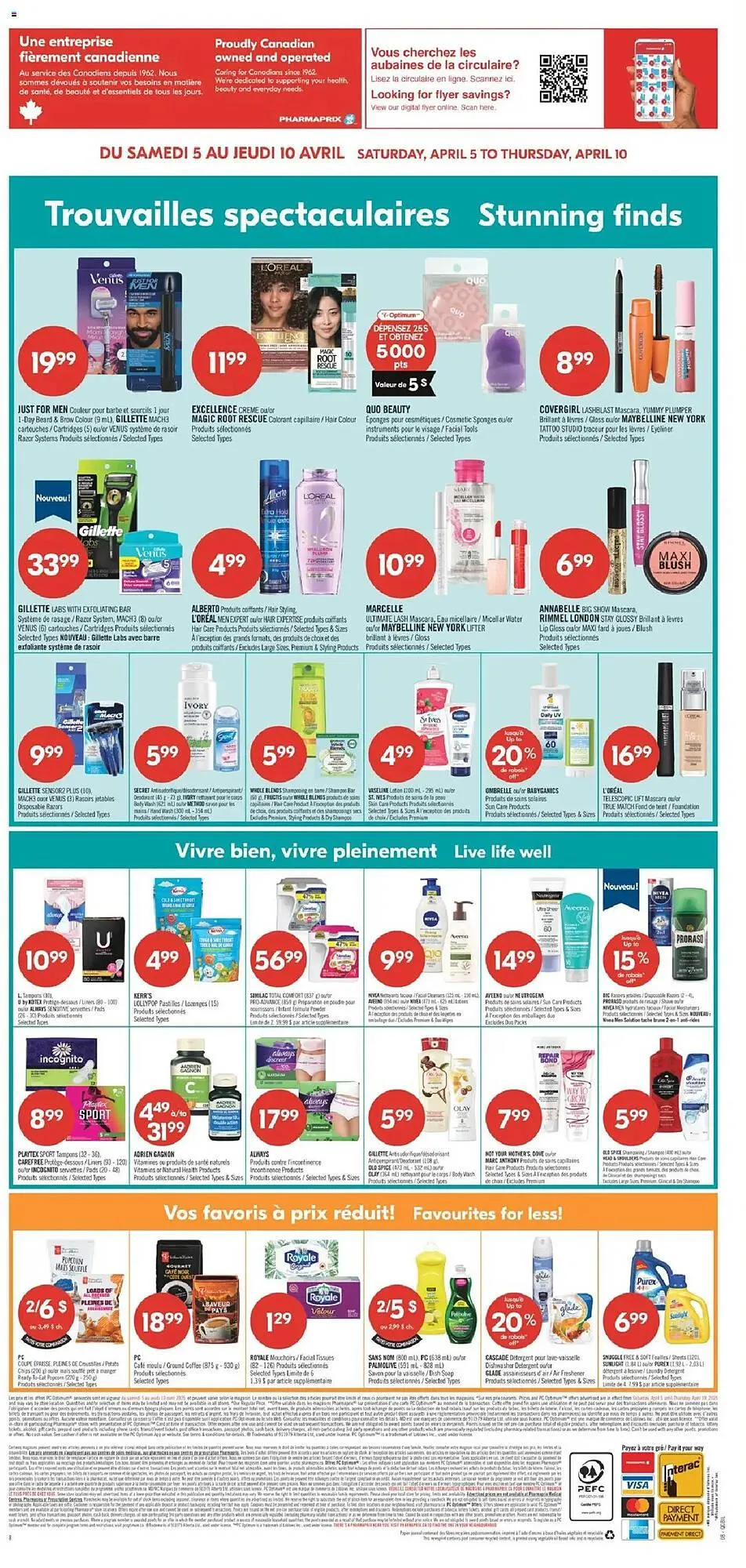 Pharmaprix flyer from April 5 to April 10 2025 - flyer page 14
