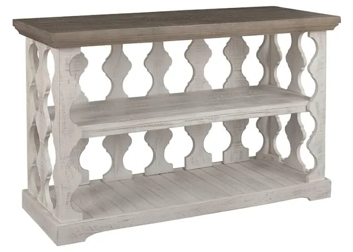 Havalance Sofa Table - Gray/White