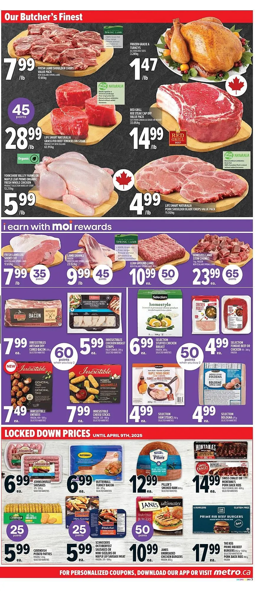 Metro flyer from March 13 to March 19 2025 - flyer page 8