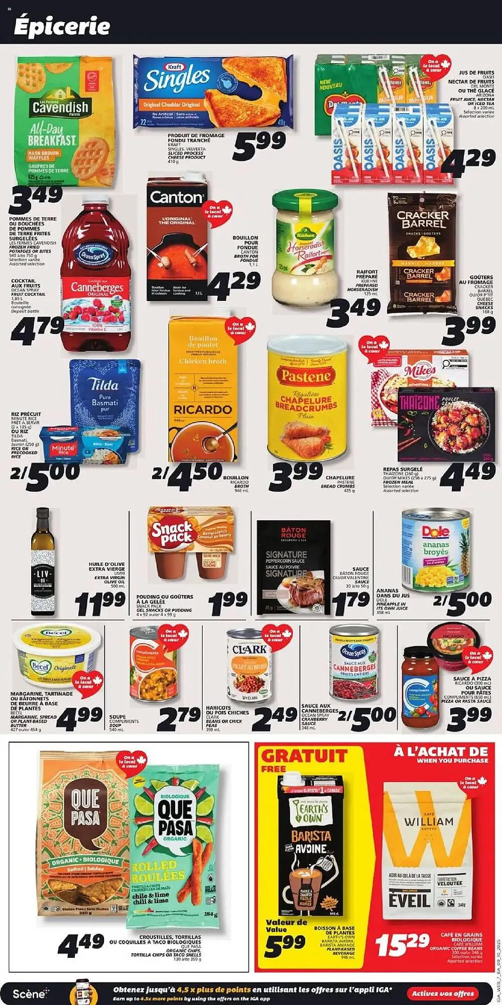 IGA flyer from October 9 to October 15 2025 - flyer page 13