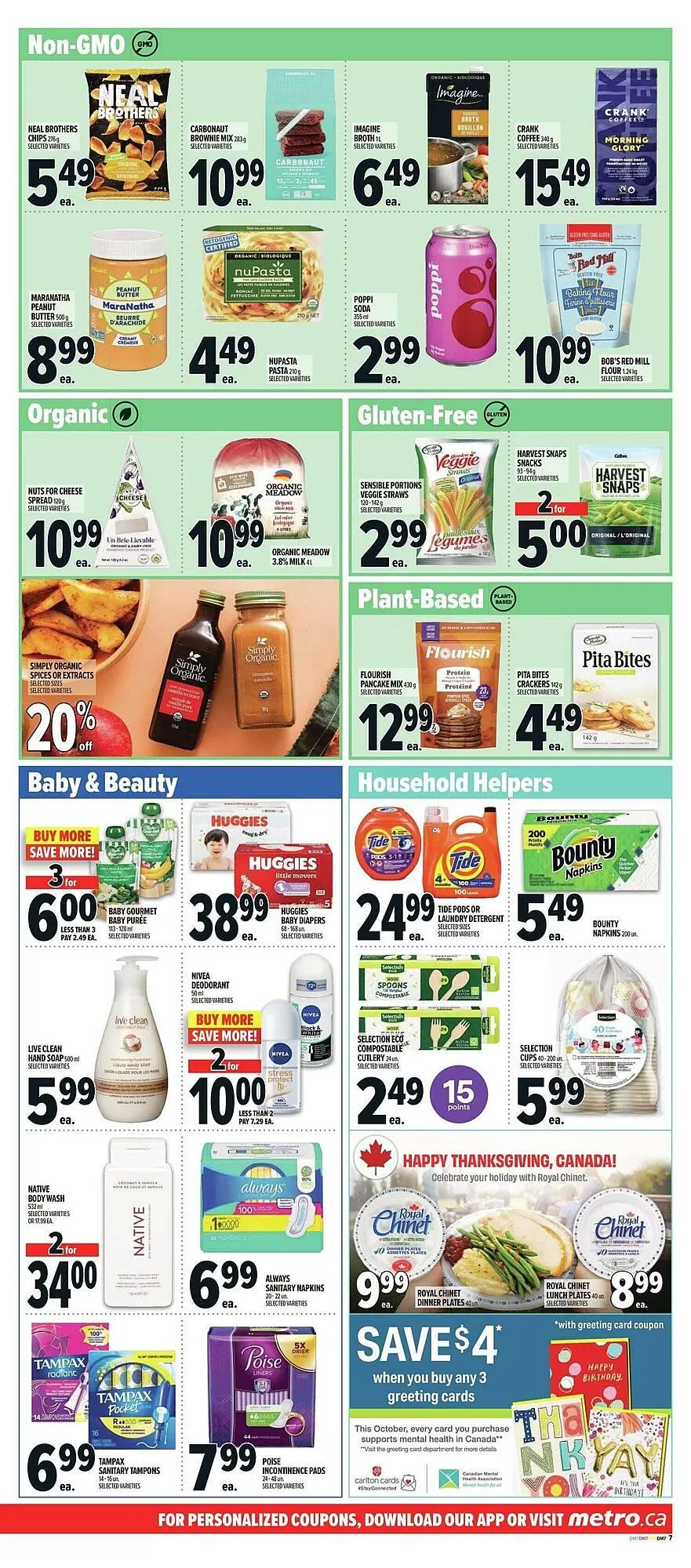 Metro flyer from October 2 to October 9 2025 - flyer page 14