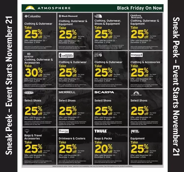 Black Friday Up To 60% Off from November 21 to December 4 2024 - flyer page 3