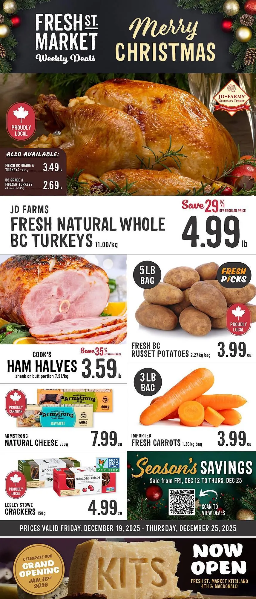 Fresh St Market flyer from December 19 to December 25 2025 - flyer page 1