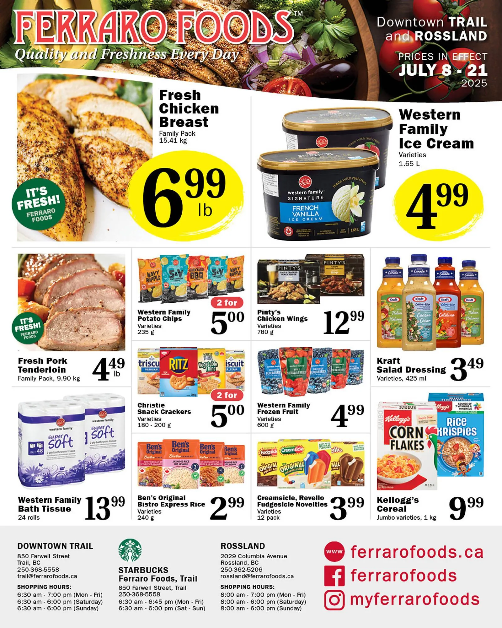 Ferraro Foods flyer - 1