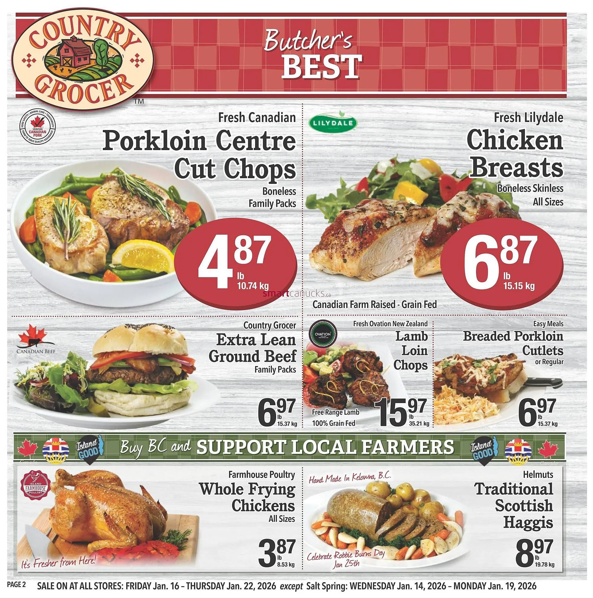 Country Grocer flyer from January 16 to January 22 2026 - flyer page 2