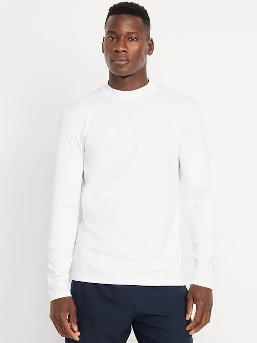 Cozy Baselayer Mock-Neck T-Shirt