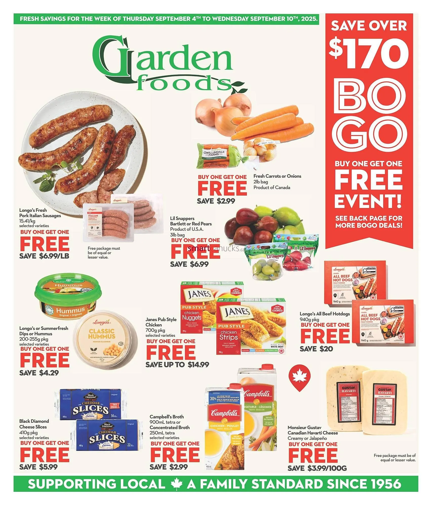 Garden Foods flyer from September 5 to September 11 2025 - flyer page 1