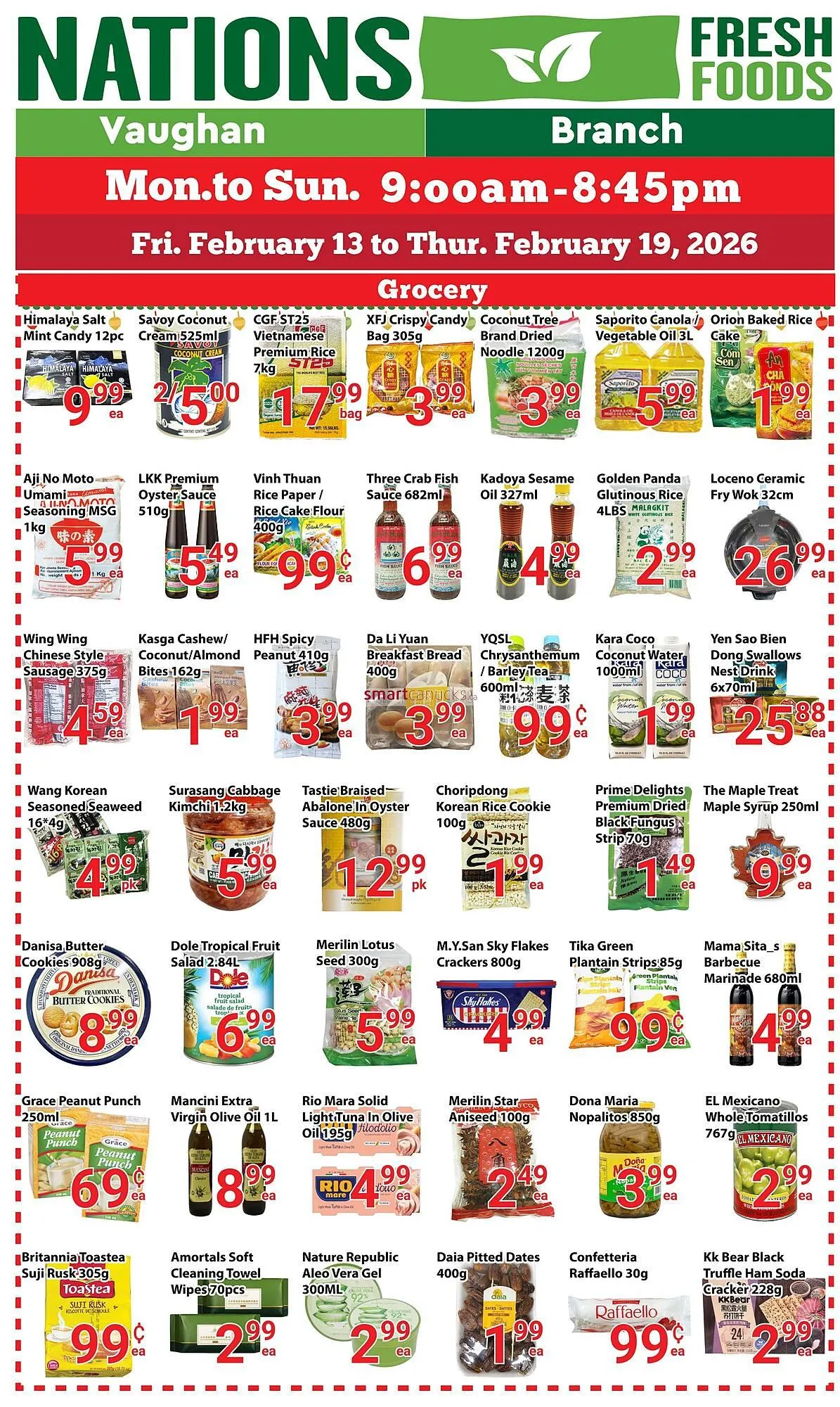 Nations Fresh Foods flyer - 1