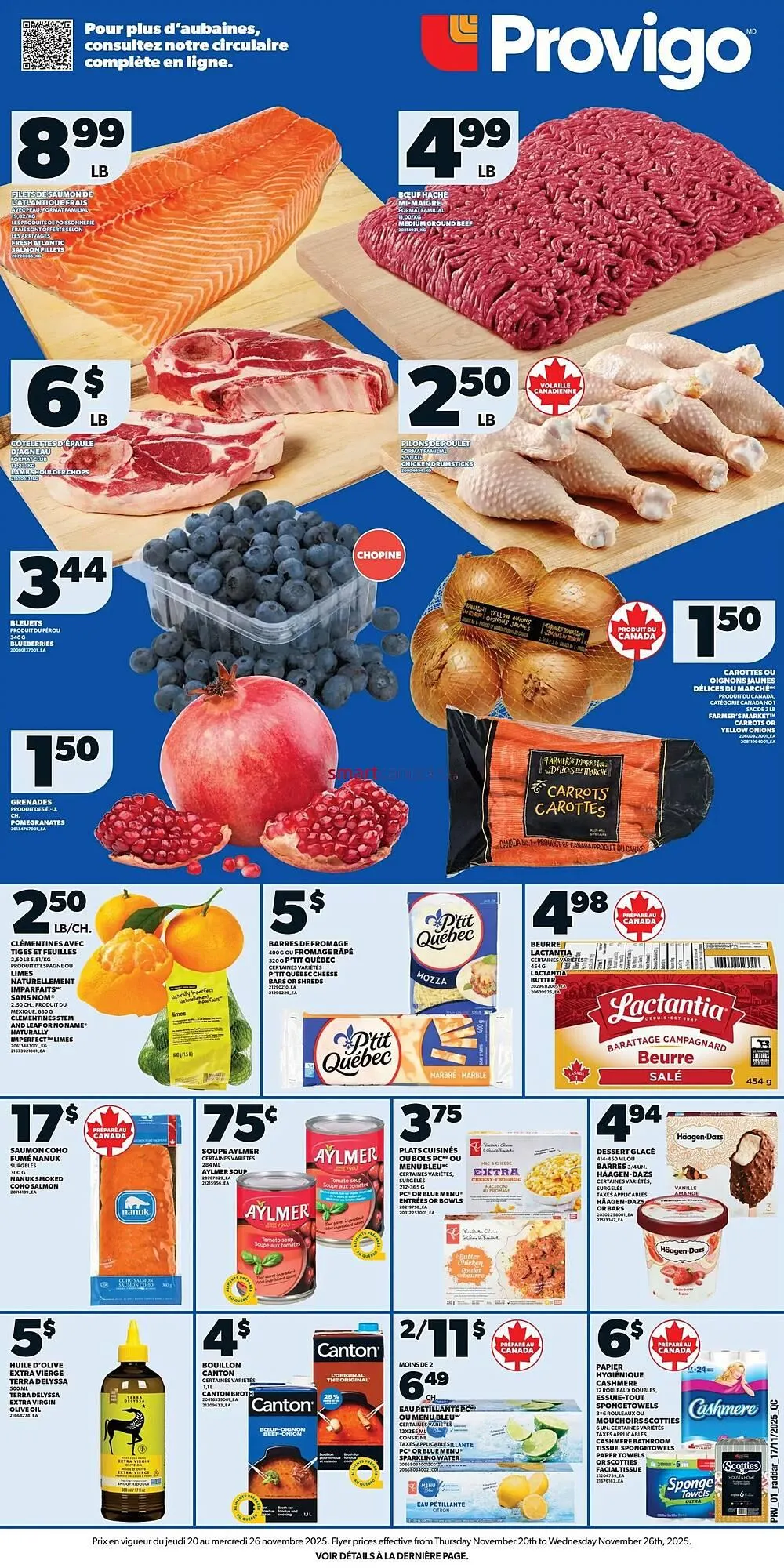 Provigo flyer from November 20 to November 26 2025 - flyer page 1