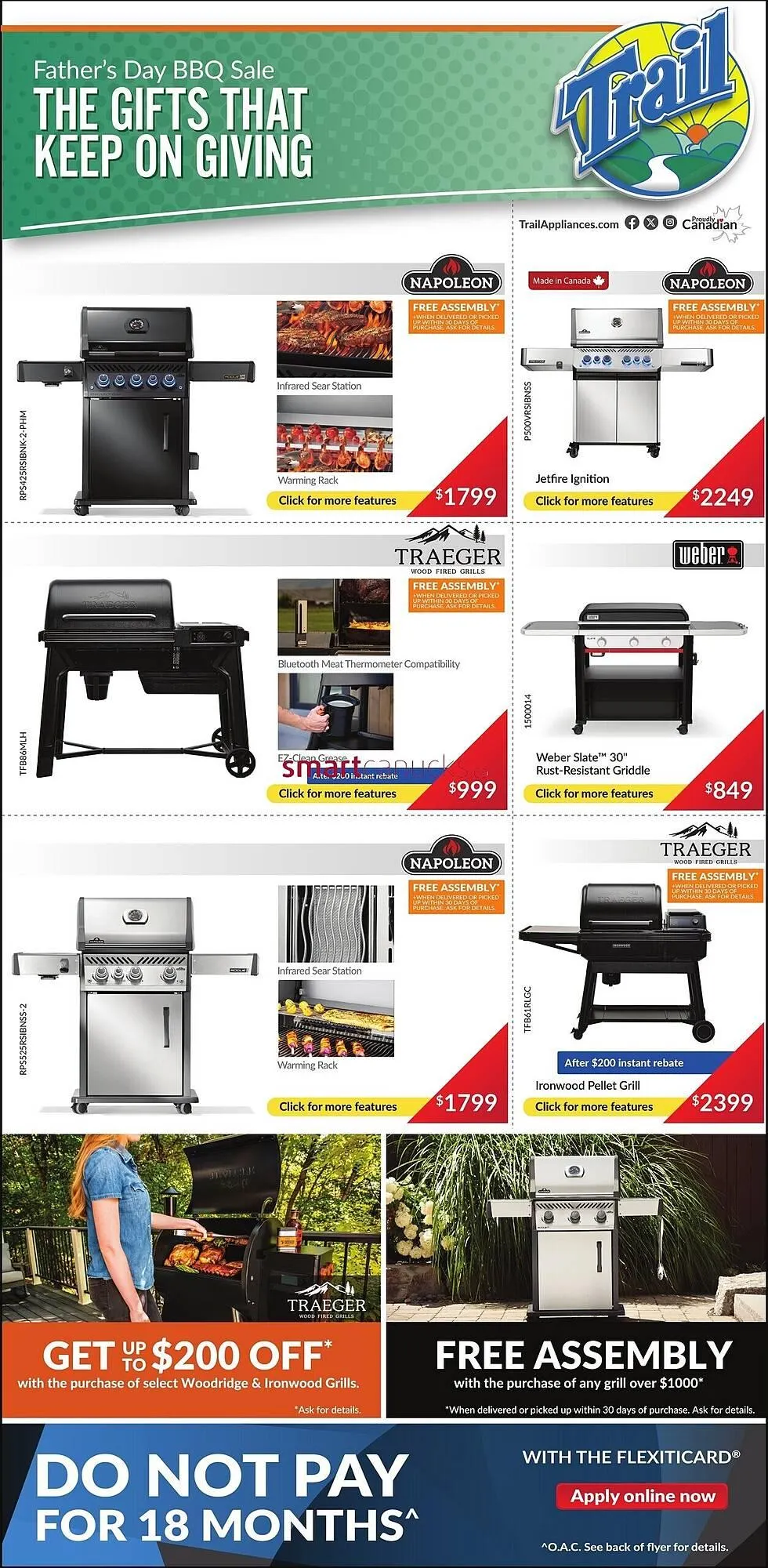 Trail Appliances flyer from June 12 to June 25 2025 - flyer page 1