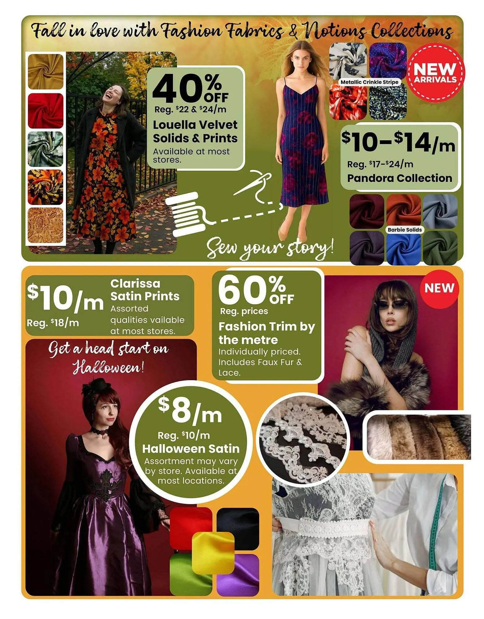 Fabricland flyer from September 2 to October 1 2025 - flyer page 5