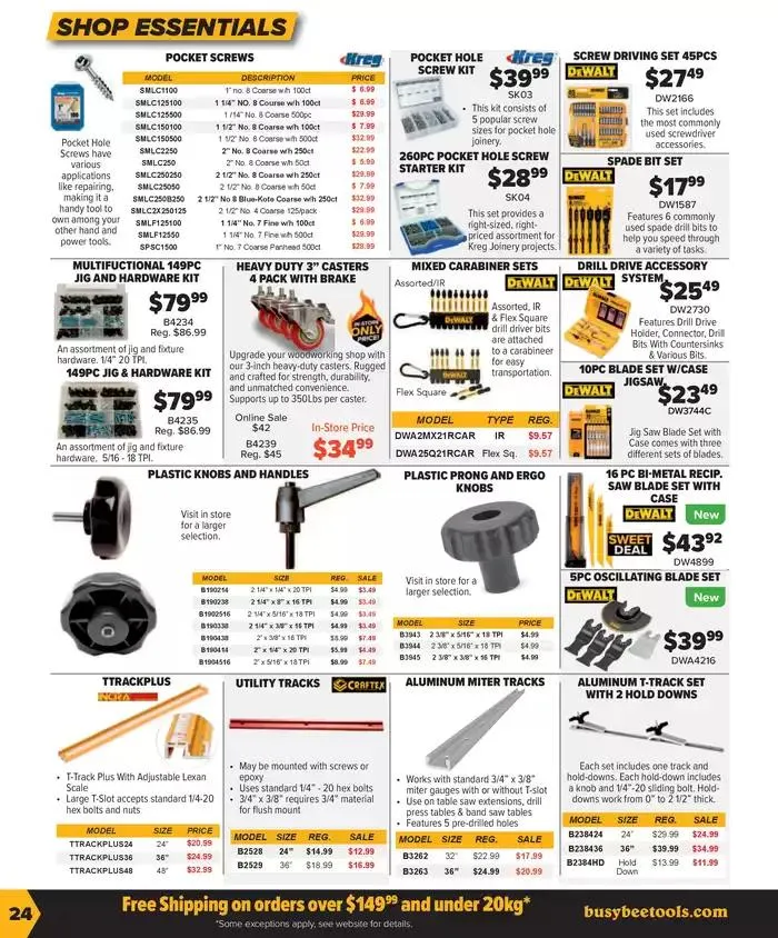 Busy Bee Tools Winter Catalogue from January 6 to March 22 2025 - flyer page 24