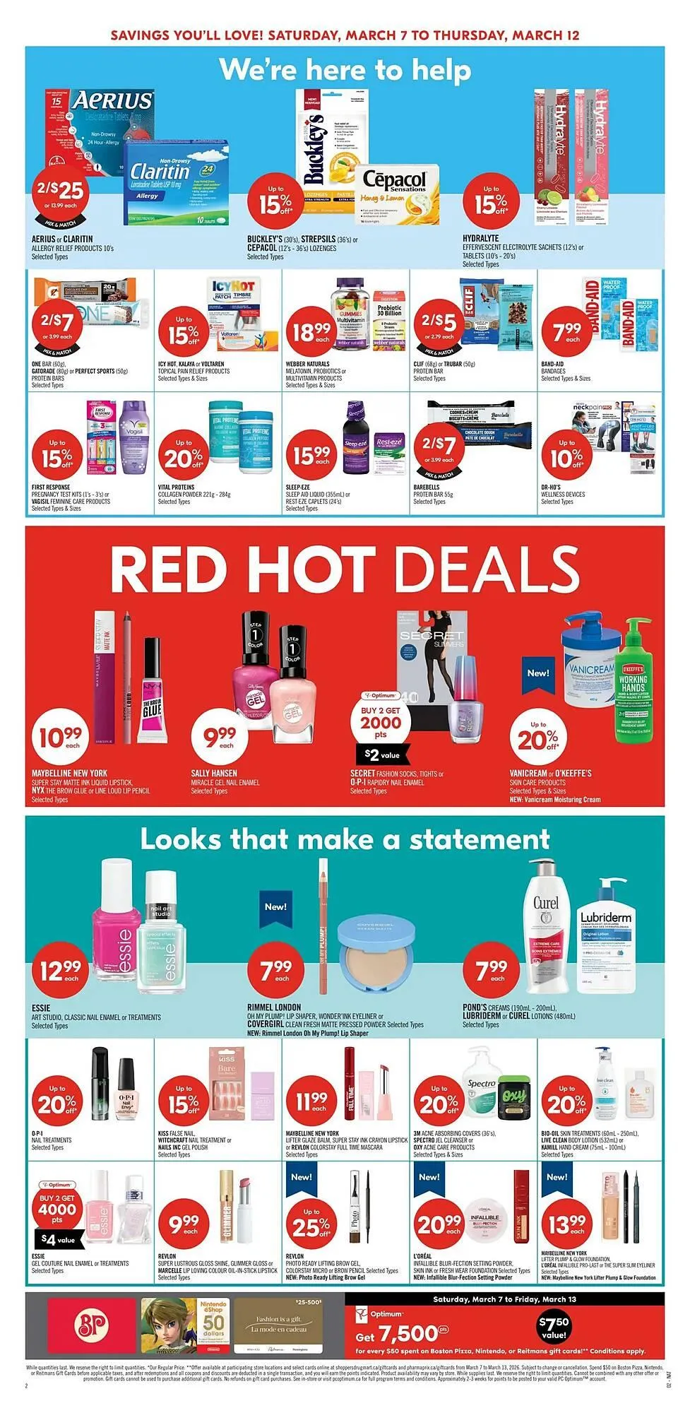 Shoppers Drug Mart flyer from March 7 to March 12 2026 - flyer page 10