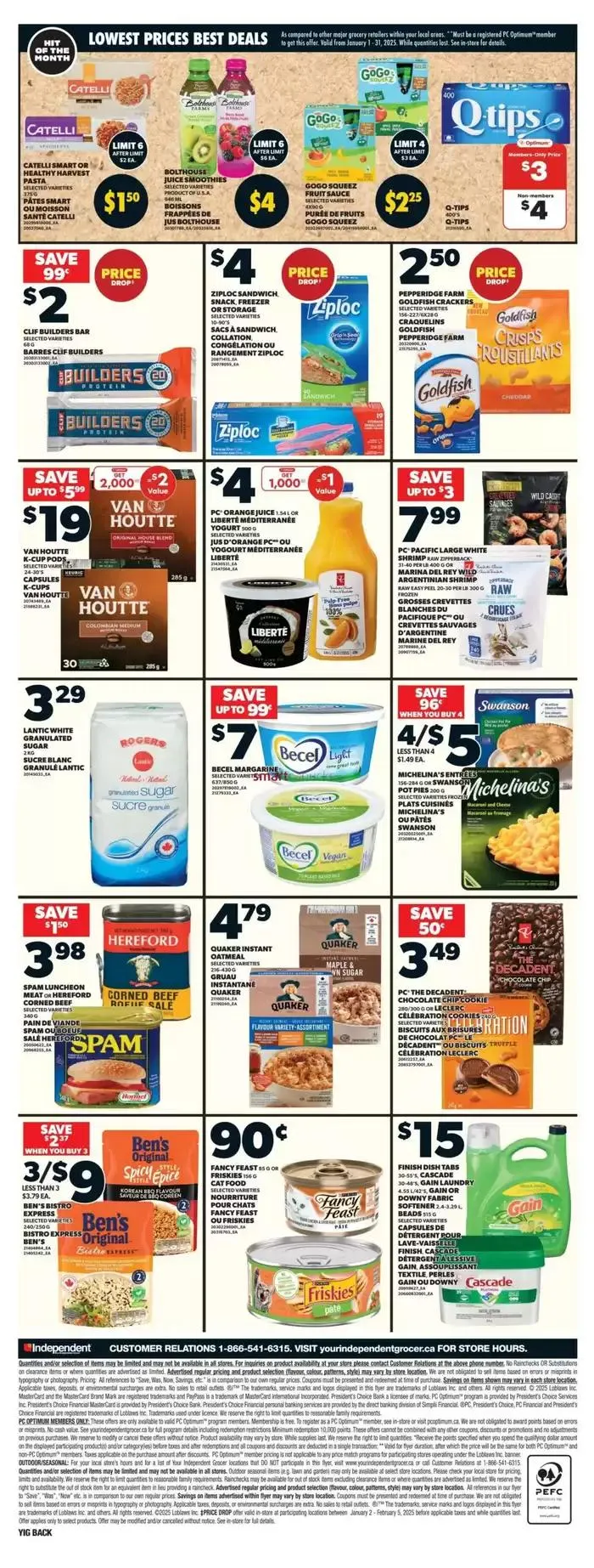 Independent Grocer weeky flyer from January 9 to January 15 2025 - flyer page 16