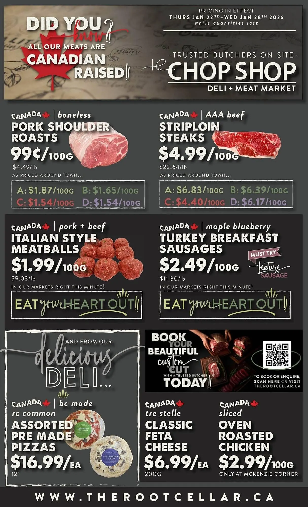 The Root Cellar flyer from January 22 to January 28 2026 - flyer page 4