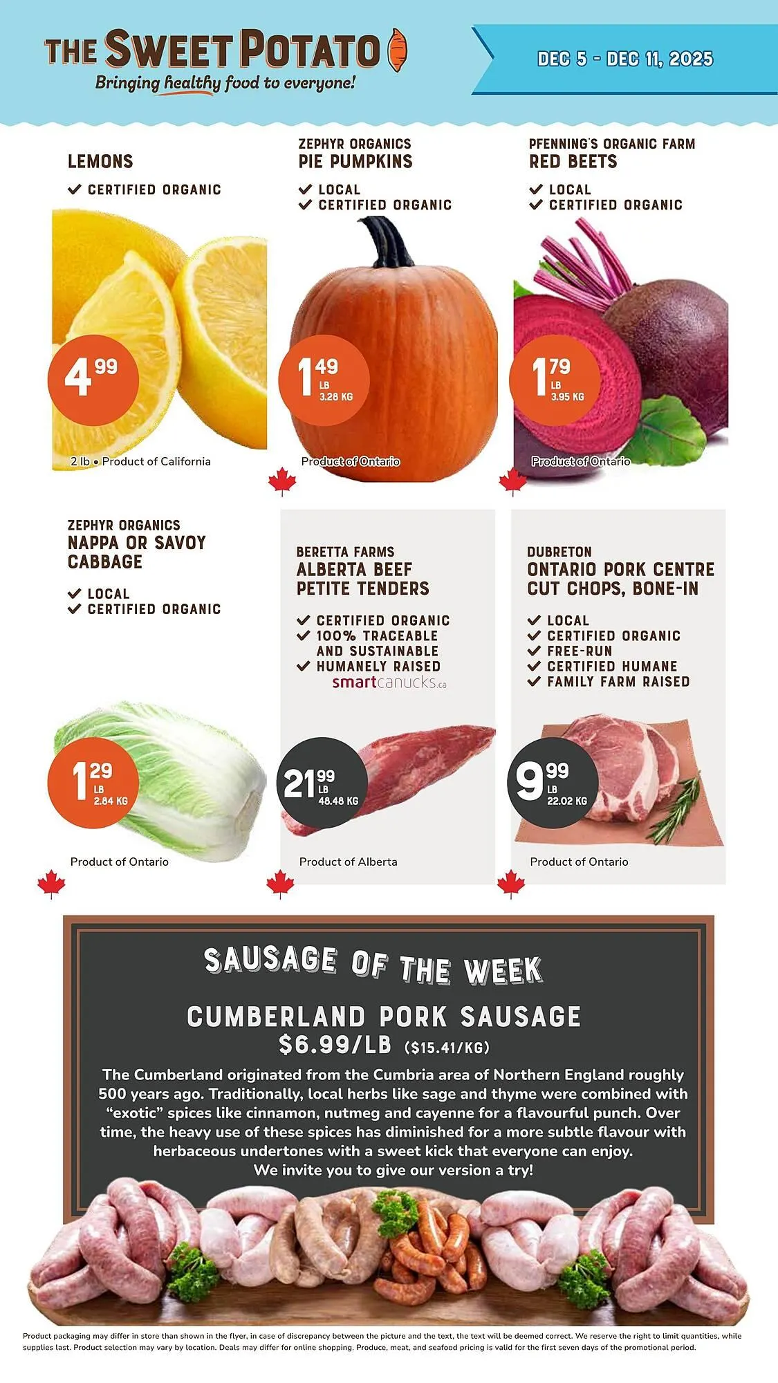The Sweet Potato flyer from December 5 to December 11 2025 - flyer page 2