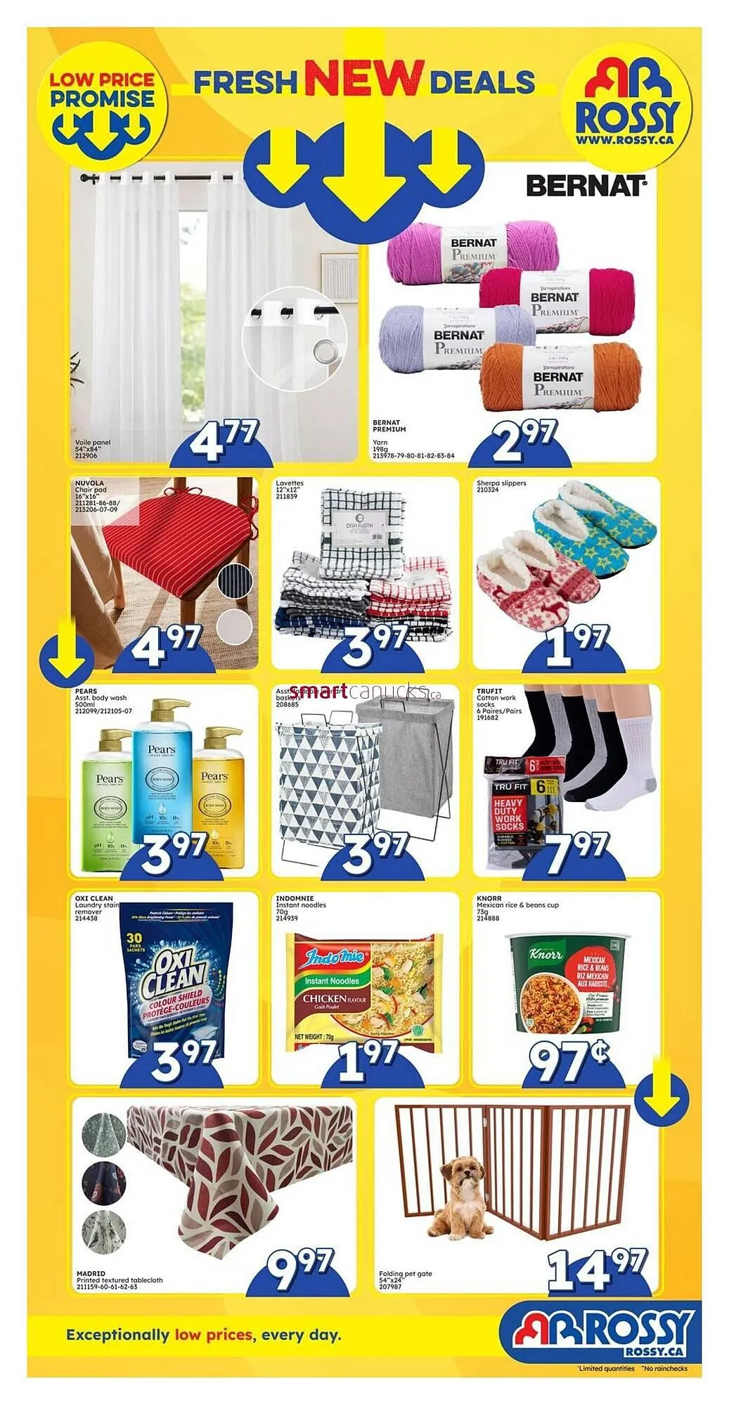 Rossy flyer from September 25 to October 1 2025 - flyer page 1