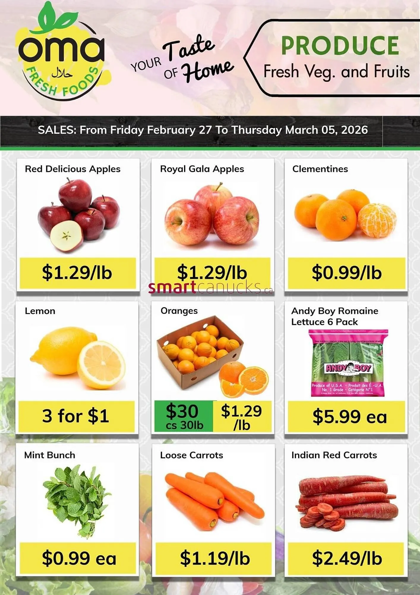 Oma Fresh Foods flyer from February 27 to March 5 2026 - flyer page 8