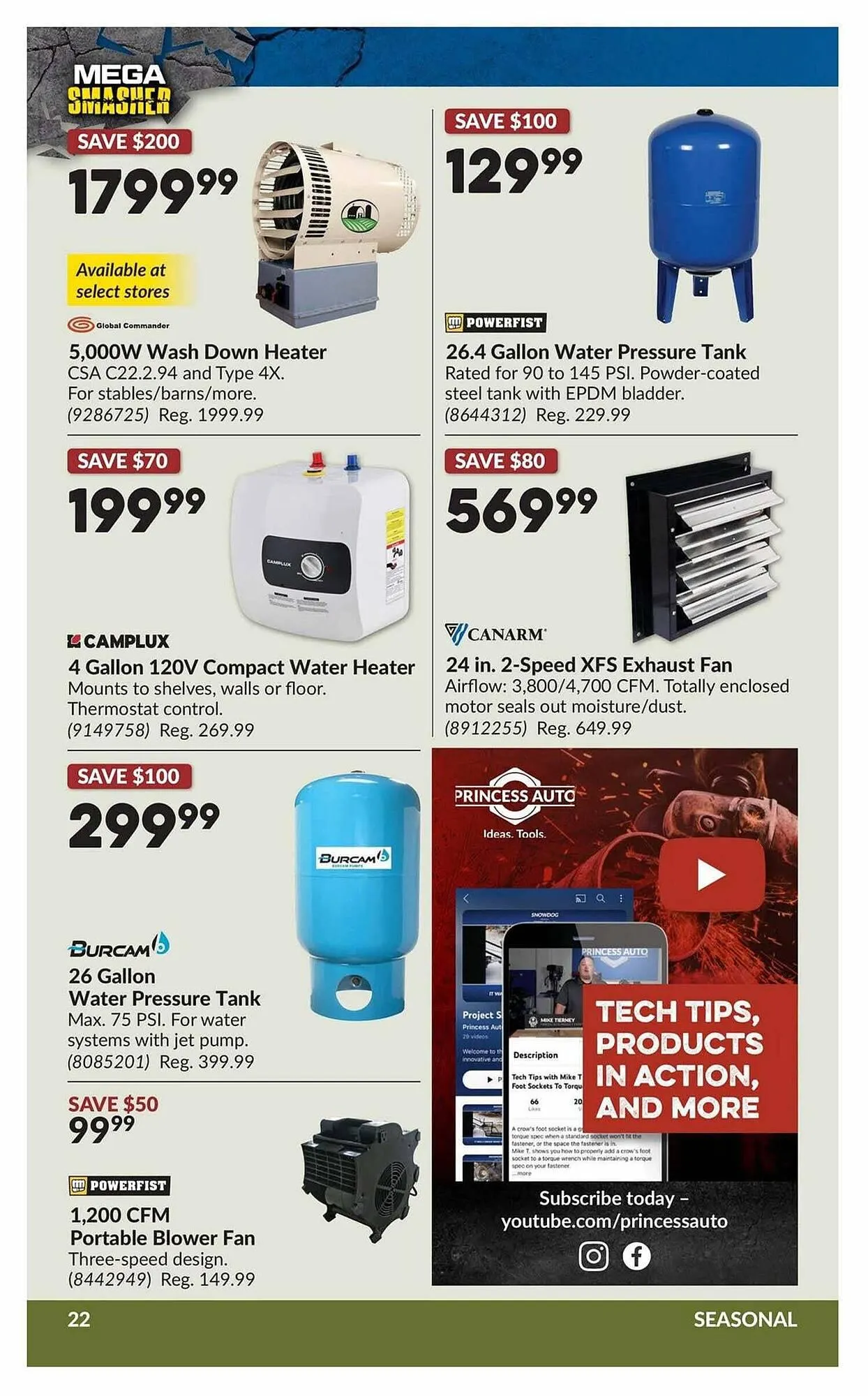 Princess Auto flyer from September 5 to September 12 2025 - flyer page 25