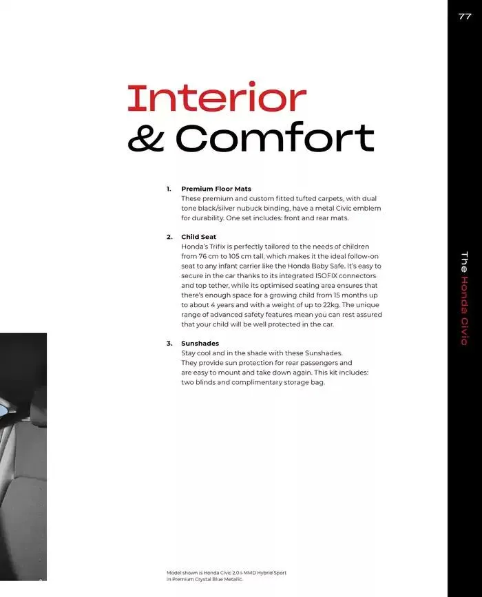 Honda Civic from February 28 to February 28 2026 - flyer page 77