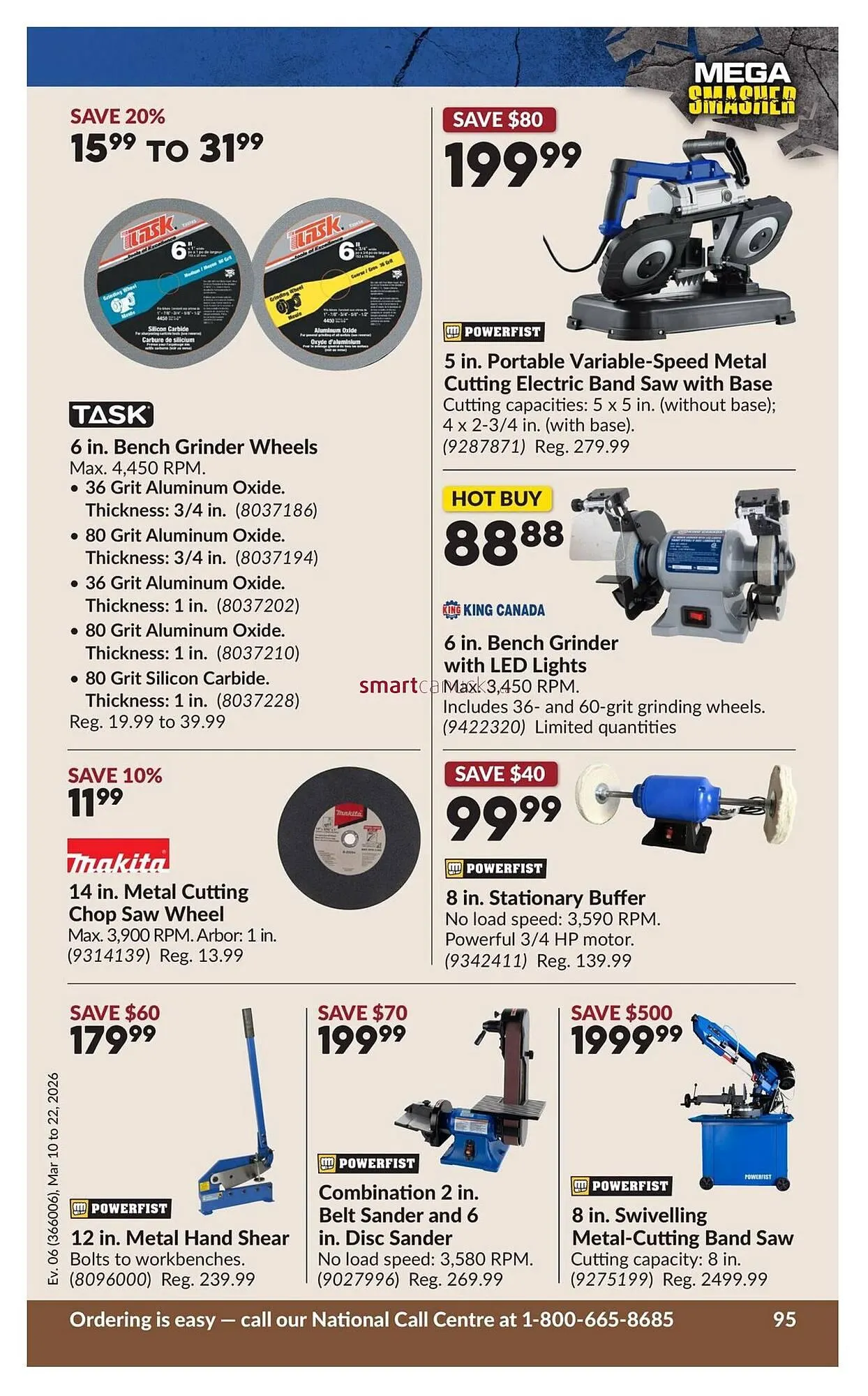 Princess Auto flyer from March 10 to March 22 2026 - flyer page 100