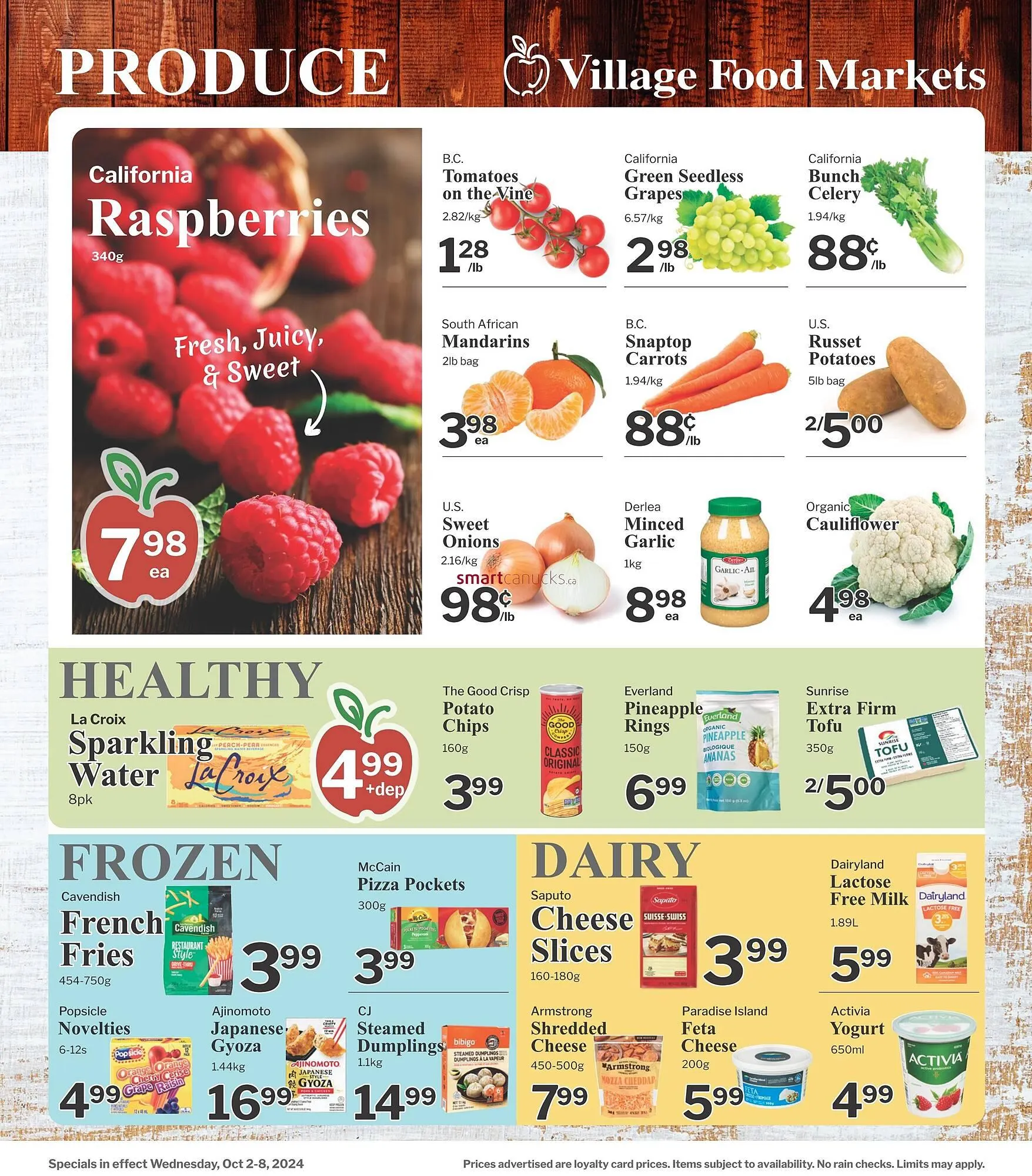 Village Food Markets flyer from October 2 to October 8 2024 - flyer page 3