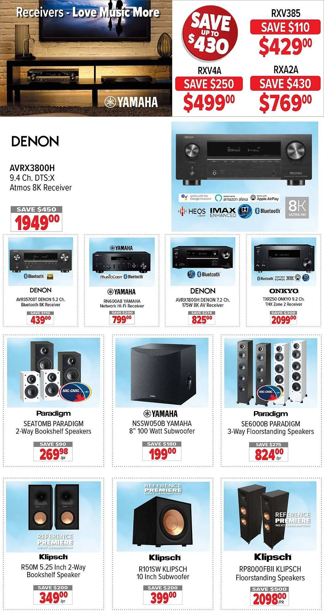 2001 Audio Video flyer from December 25 to January 1 2026 - flyer page 4