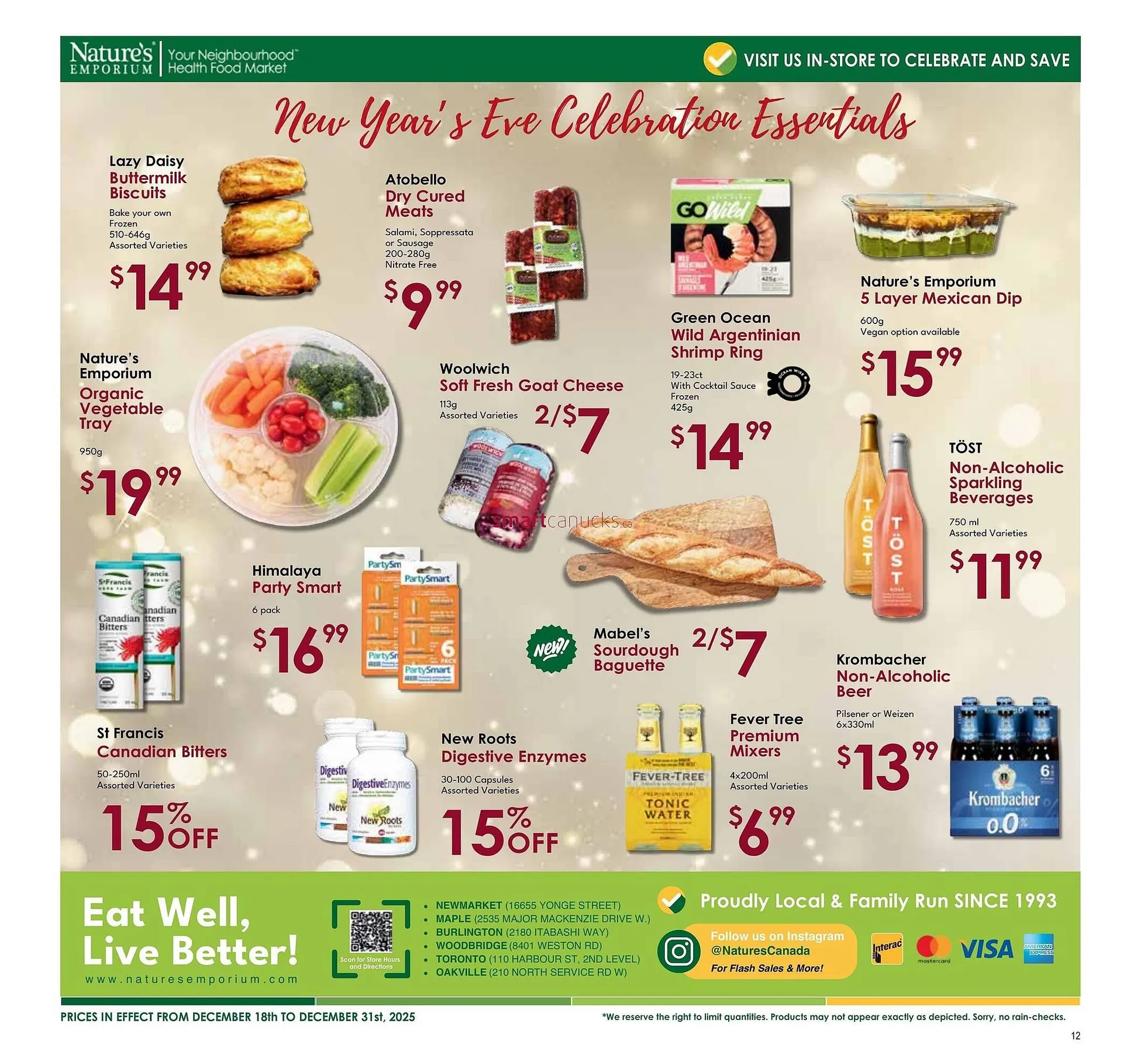 Nature's Emporium flyer from December 18 to December 31 2025 - flyer page 12
