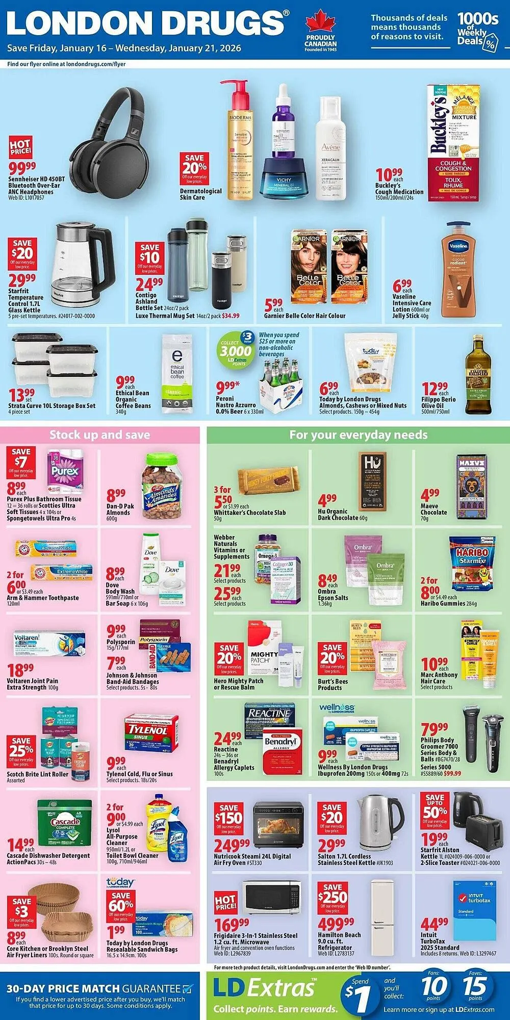 London Drugs flyer from January 16 to January 22 2026 - flyer page 1