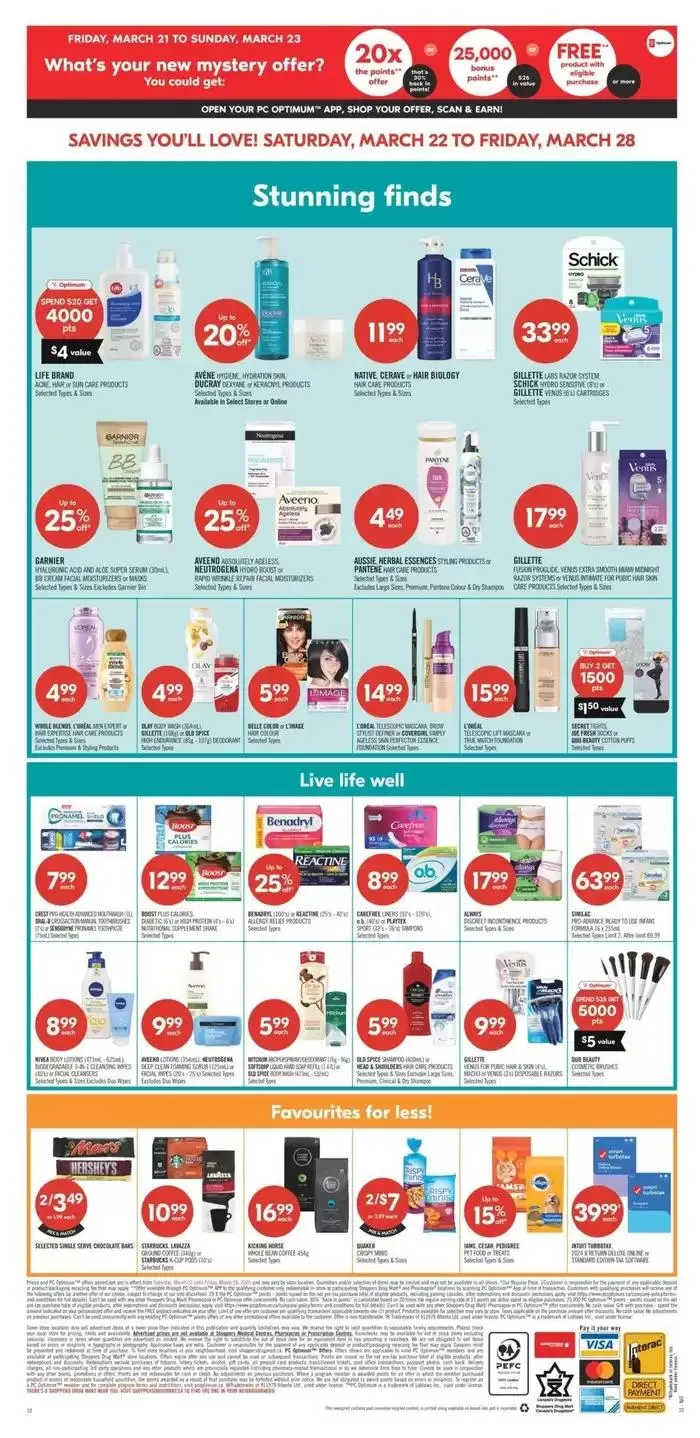 Shoppers Drug Mart Weekly ad from March 22 to March 28 2025 - flyer page 16