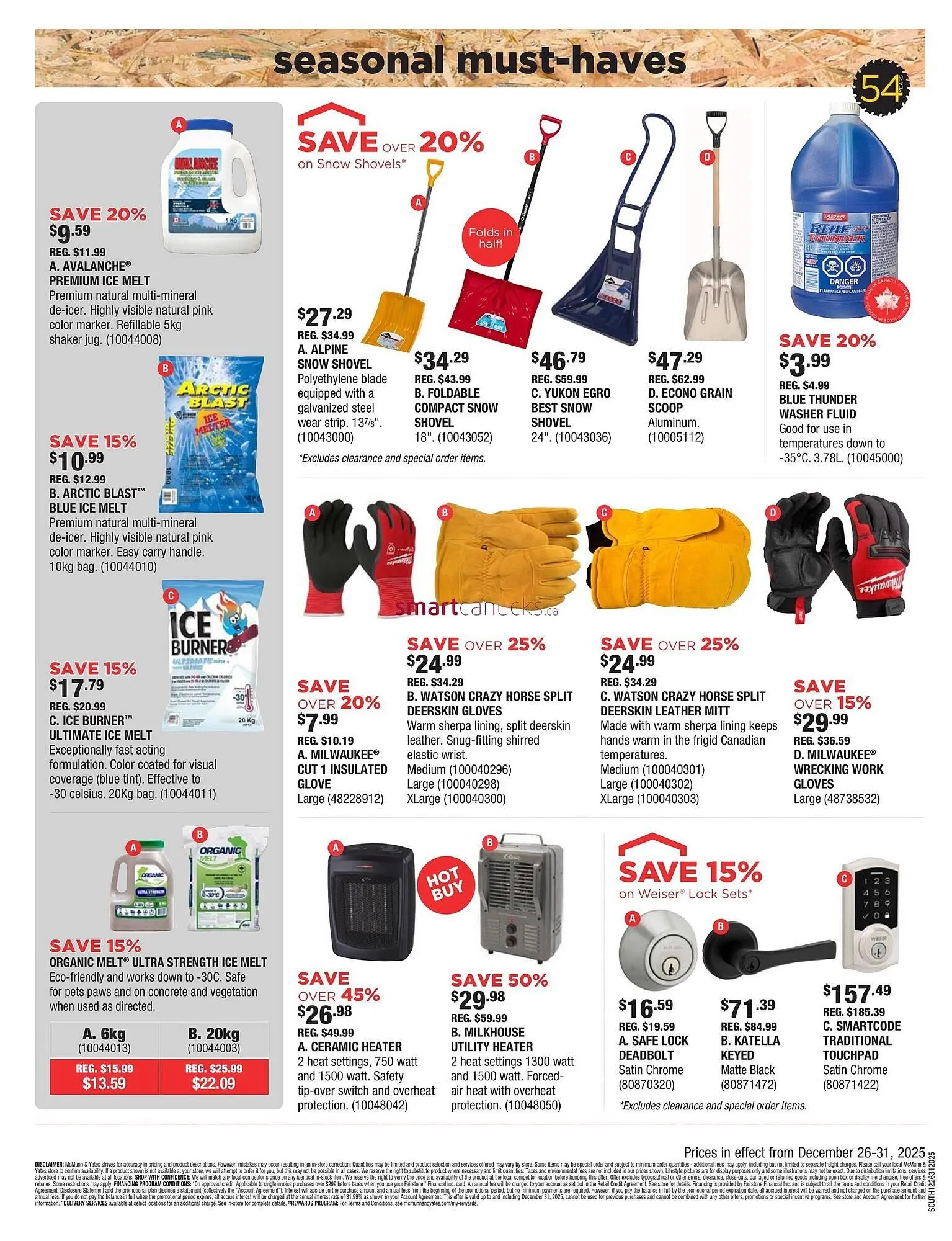 McMunn & Yates Building Supplies flyer from December 26 to December 31 2025 - flyer page 6