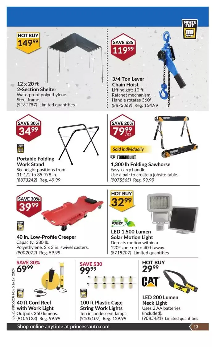 National Sale from November 5 to November 17 2024 - flyer page 17