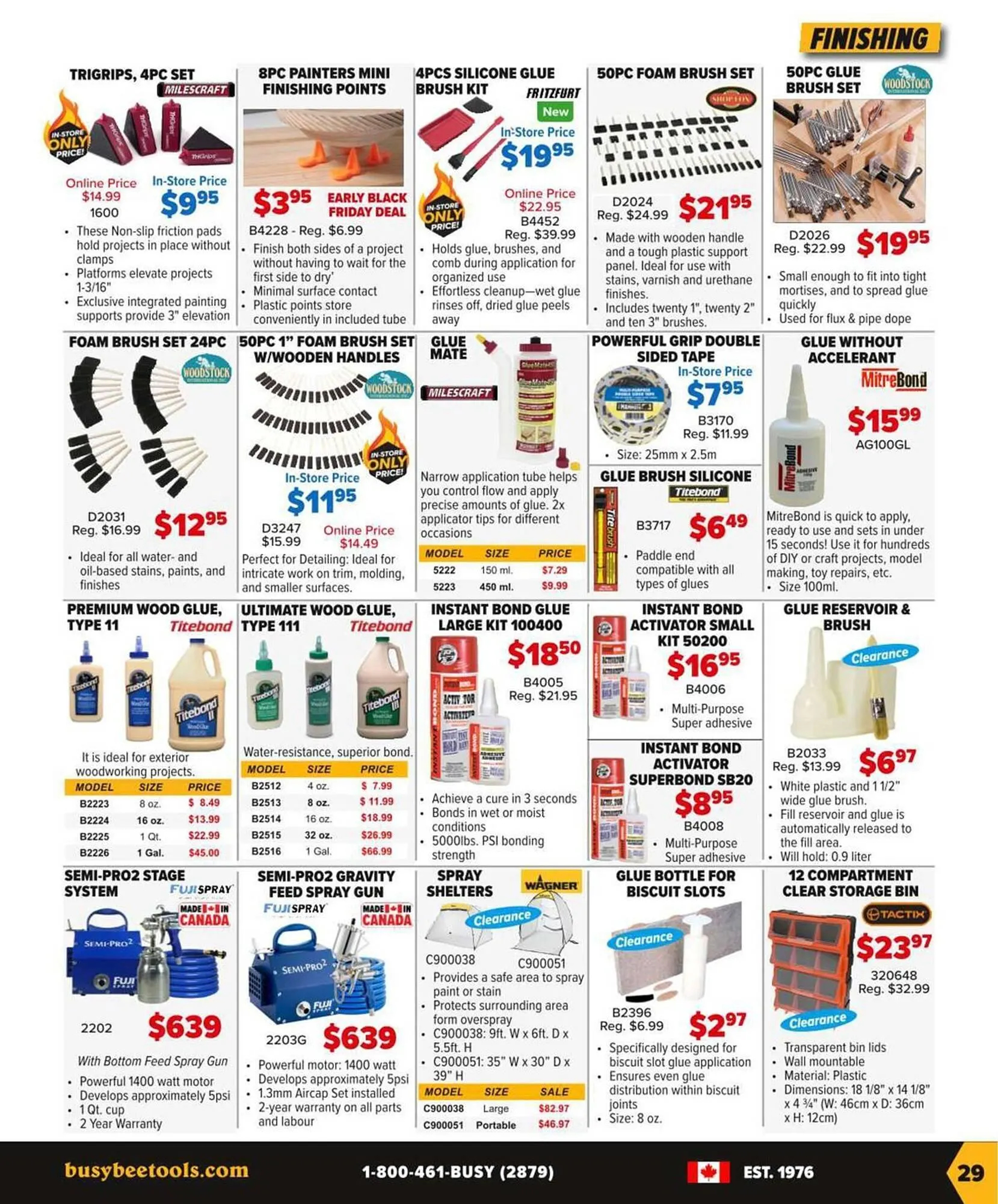 Busy Bee Tools flyer from November 10 to January 10 2026 - flyer page 29
