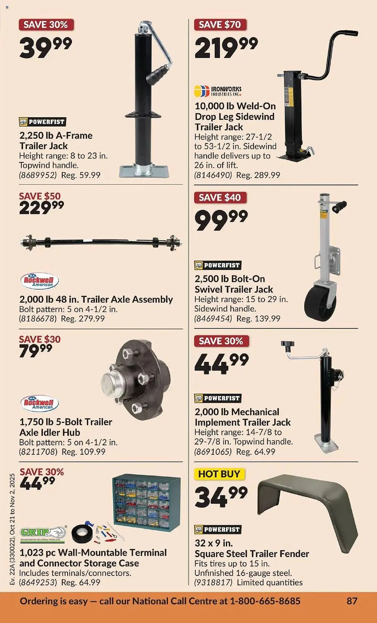 Princess Auto flyer from October 21 to November 2 2025 - flyer page 108