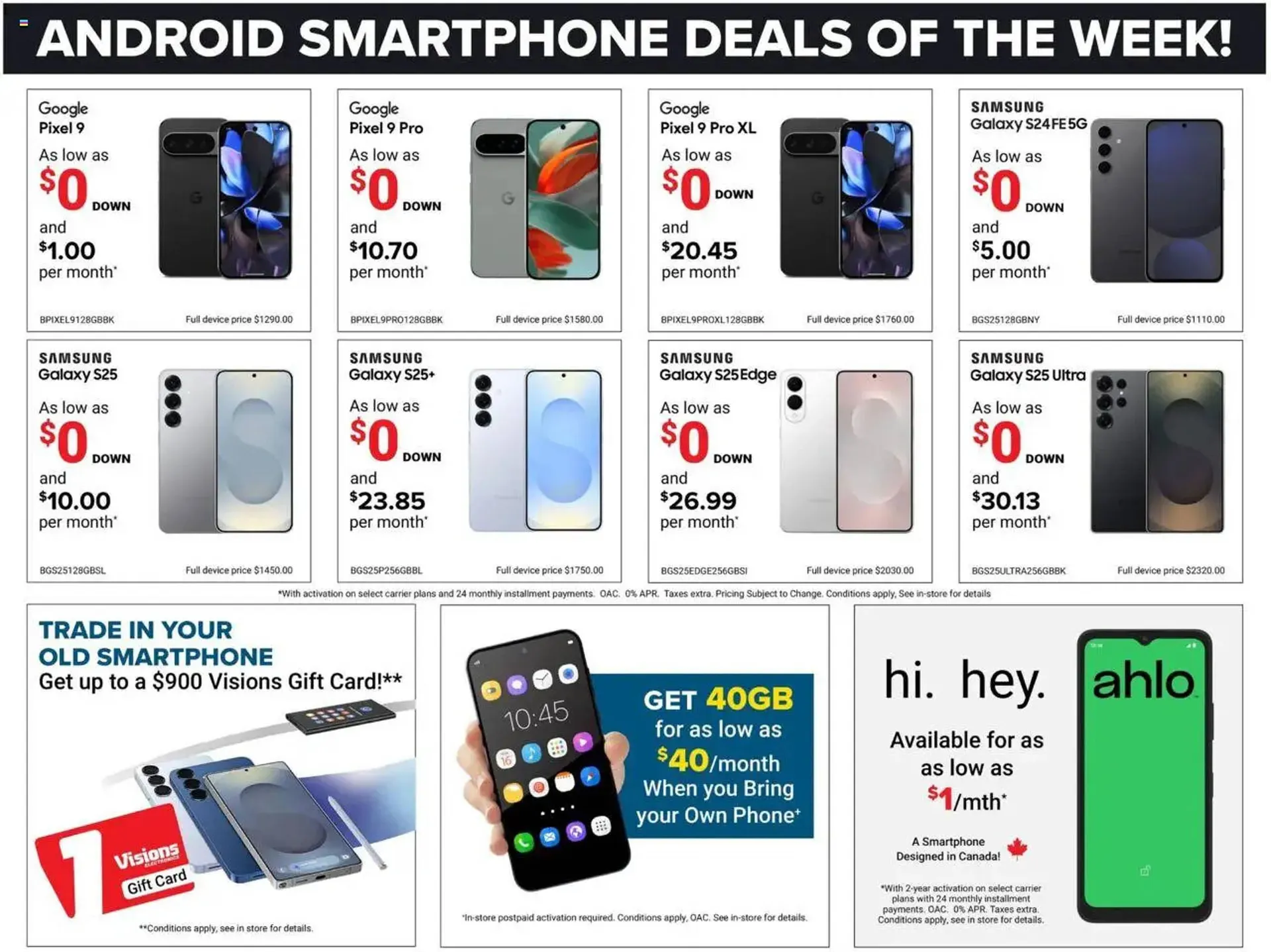 Visions Electronics flyer from August 22 to August 28 2025 - flyer page 4