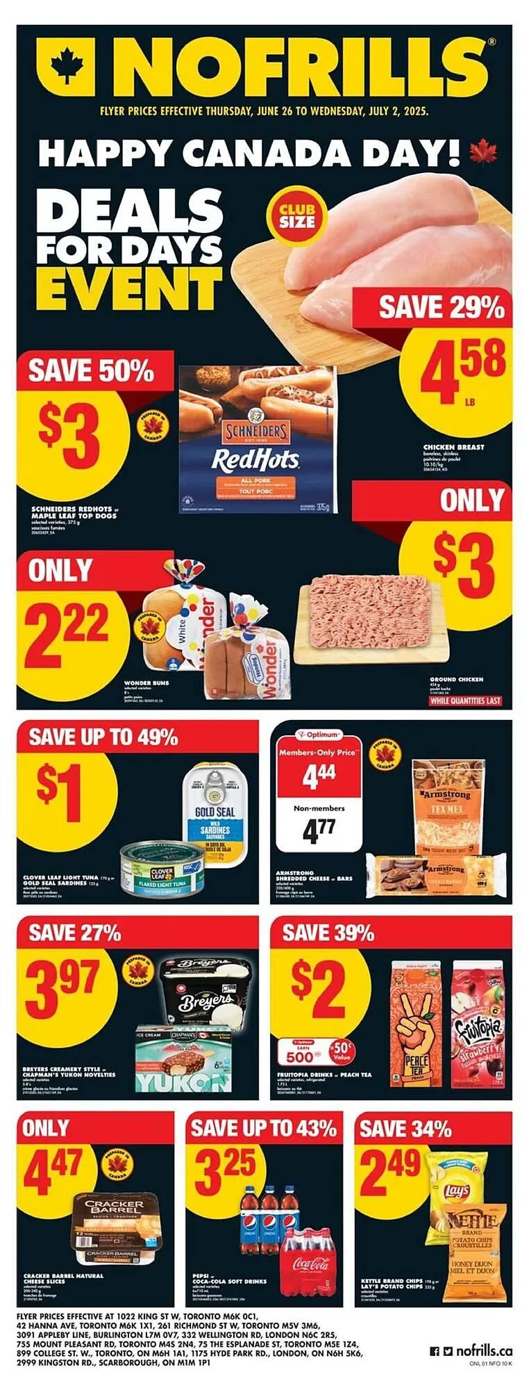 No Frills flyer from June 26 to July 3 2025 - flyer page 1