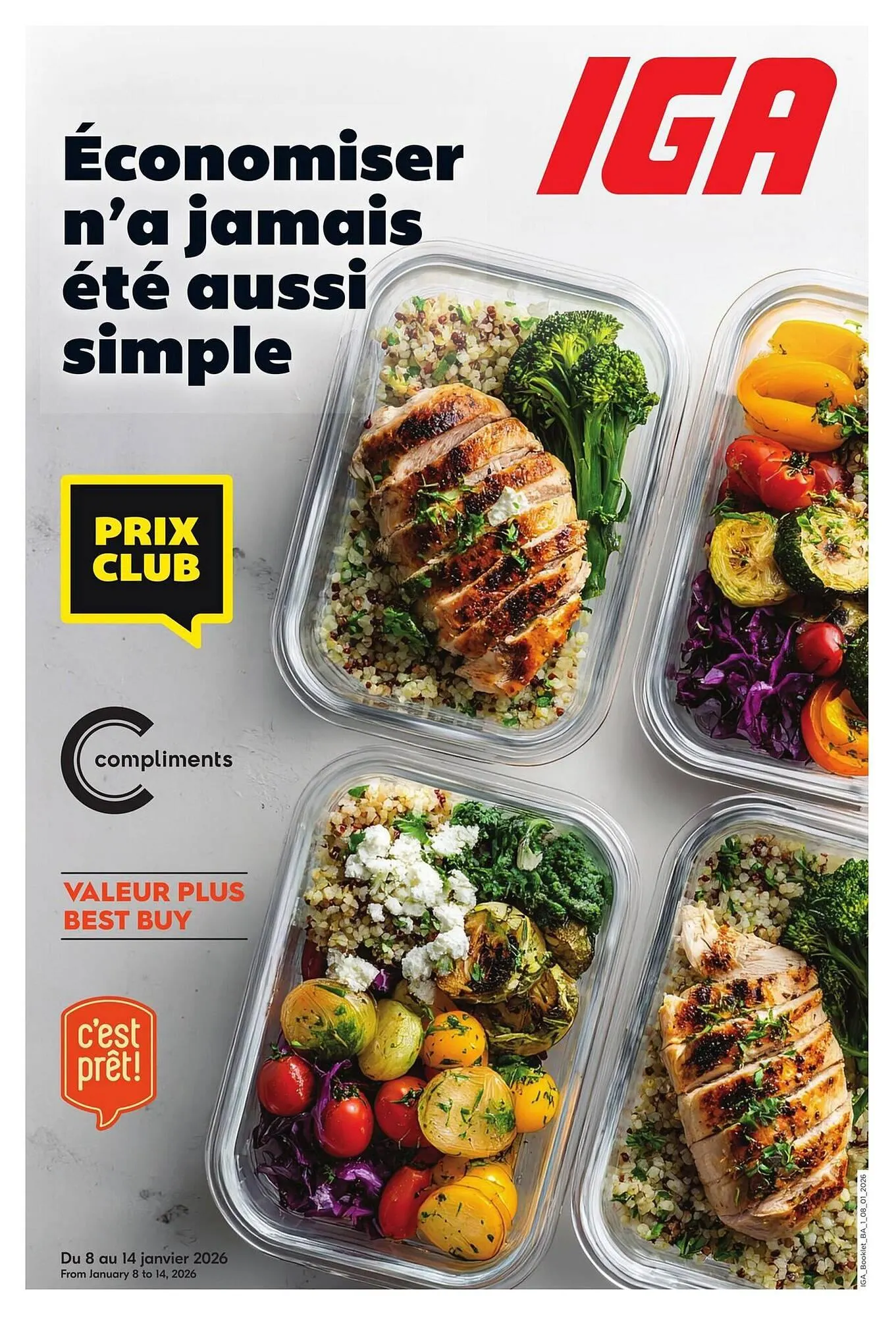 IGA flyer from January 8 to January 14 2026 - flyer page 15