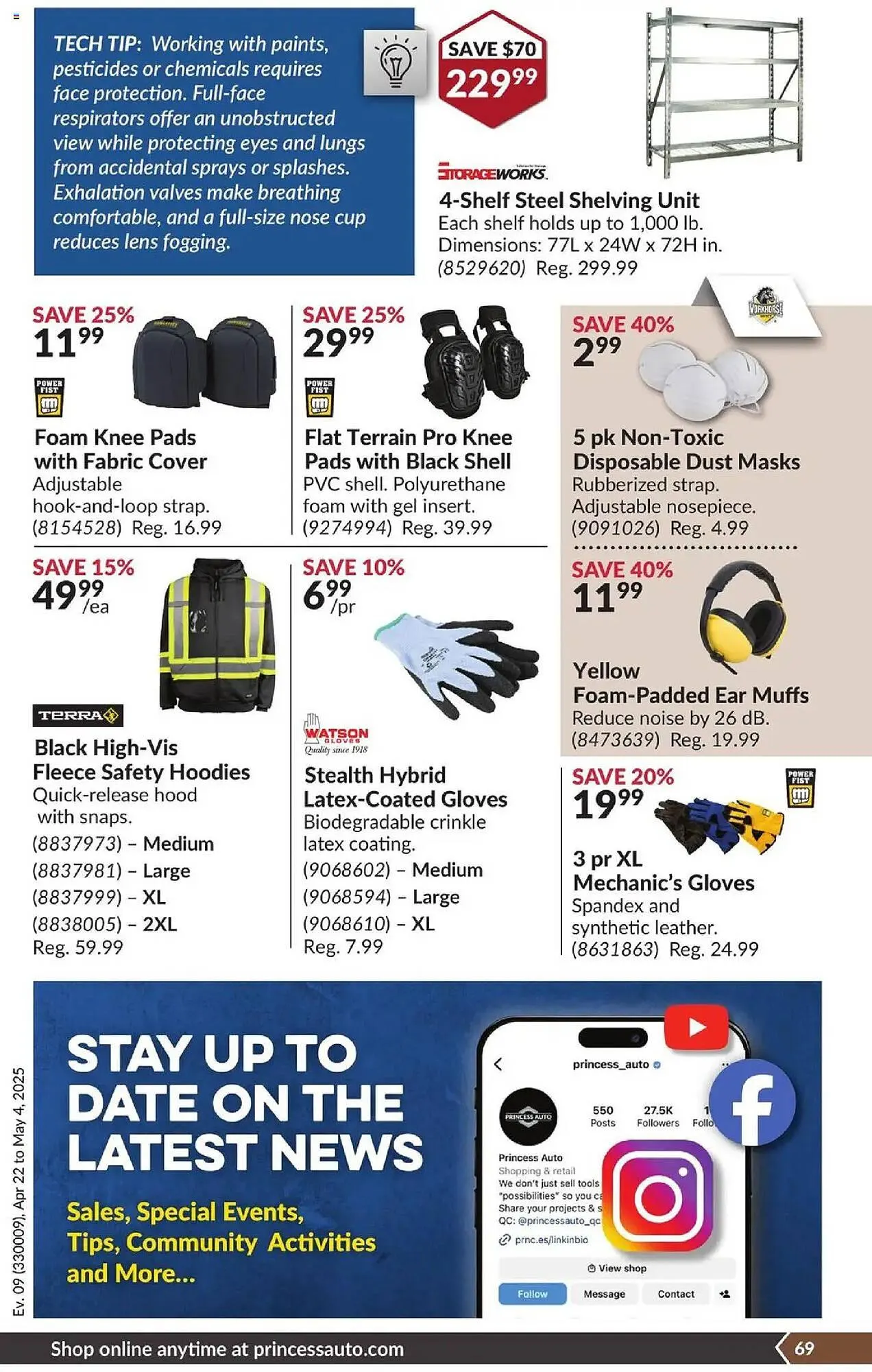 Princess Auto flyer from April 22 to May 4 2025 - flyer page 74