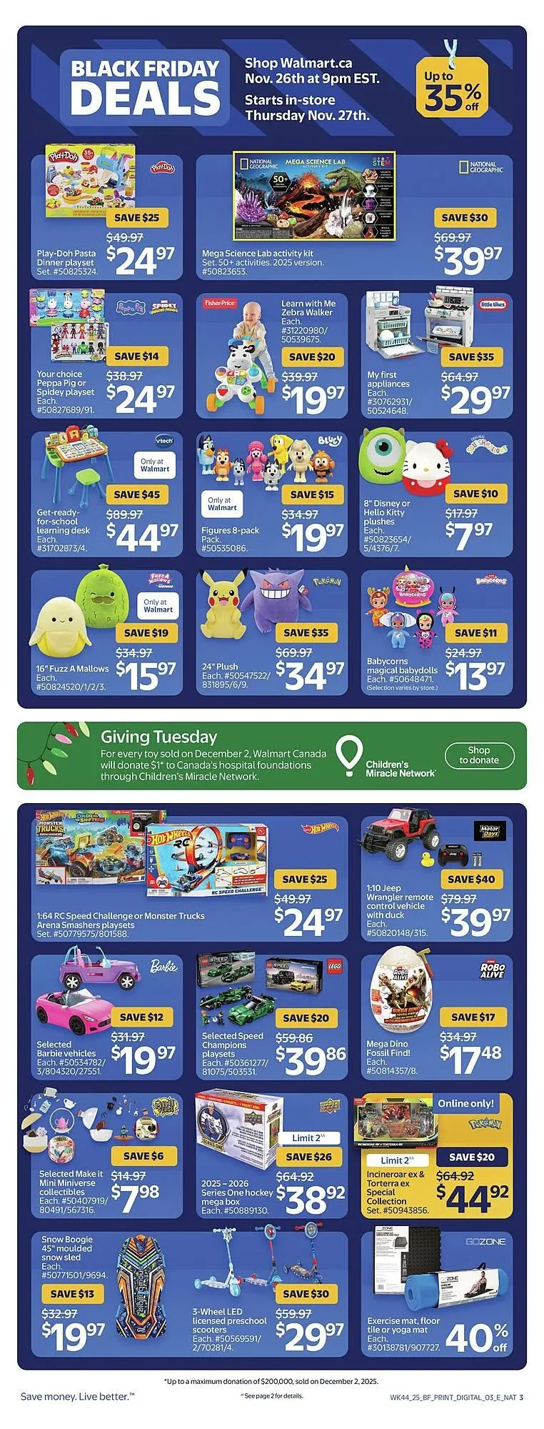 Walmart flyer from November 27 to December 8 2025 - flyer page 4