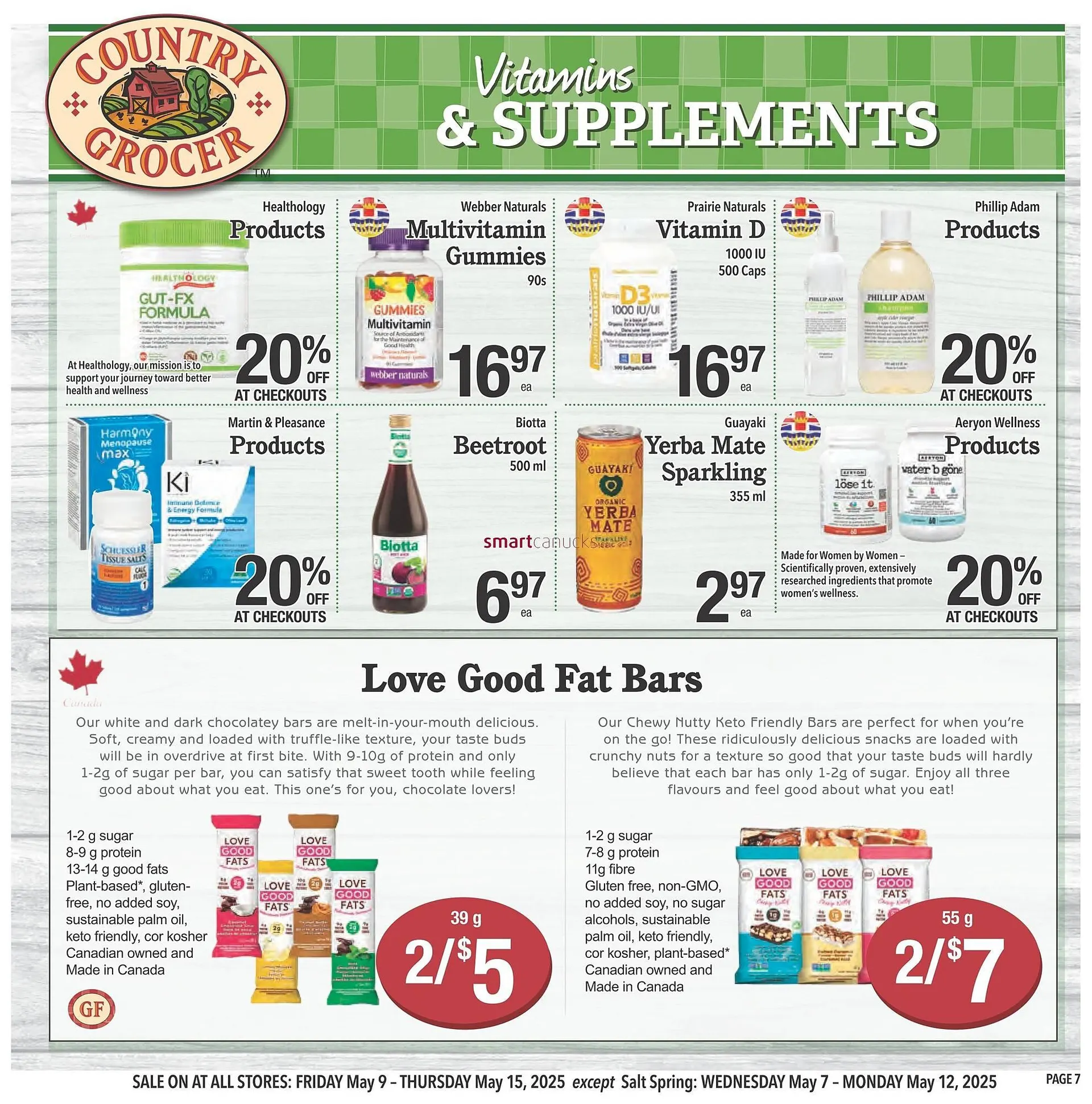 Country Grocer flyer from May 8 to May 14 2025 - flyer page 7