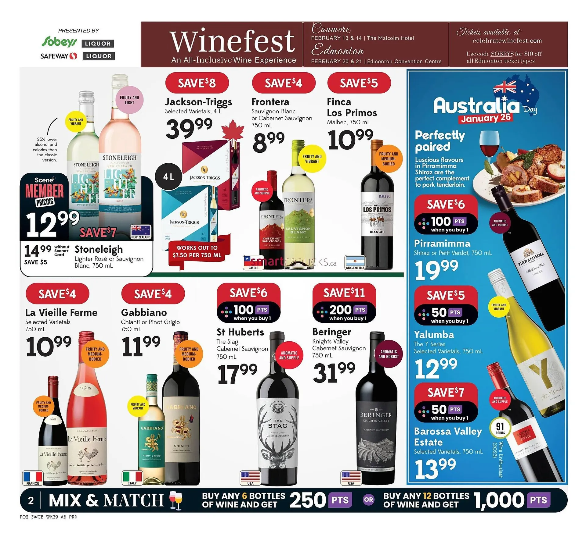 Safeway flyer from January 22 to February 4 2026 - flyer page 2