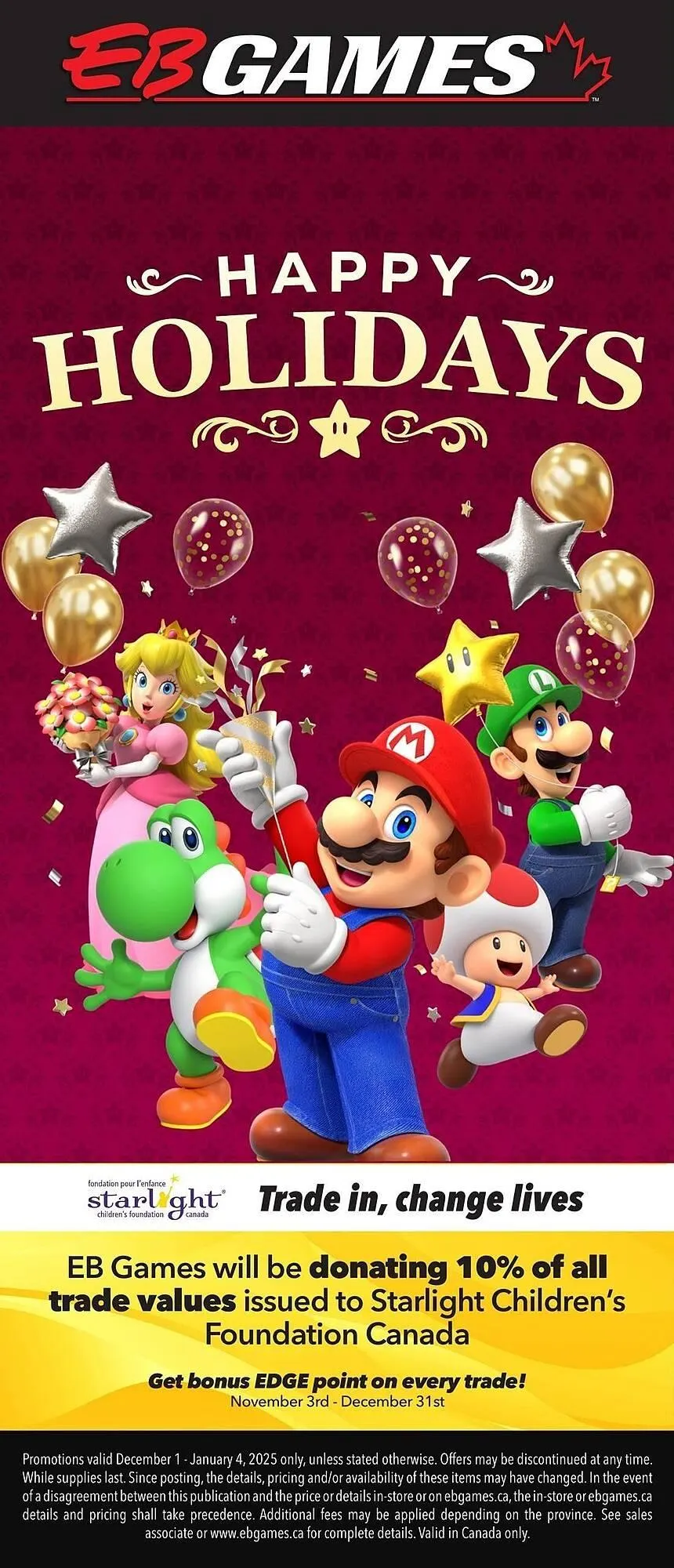 GameStop flyer from December 1 to January 1 2026 - flyer page 1