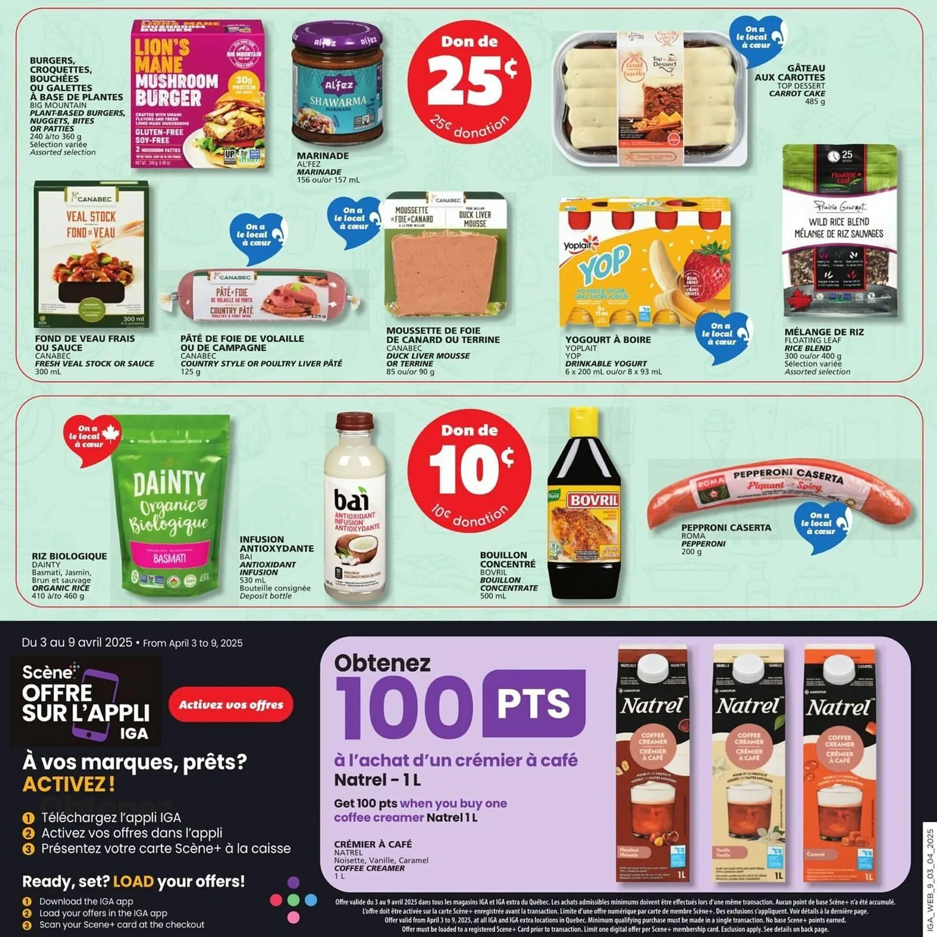 IGA flyer from April 1 to May 1 2025 - flyer page 28