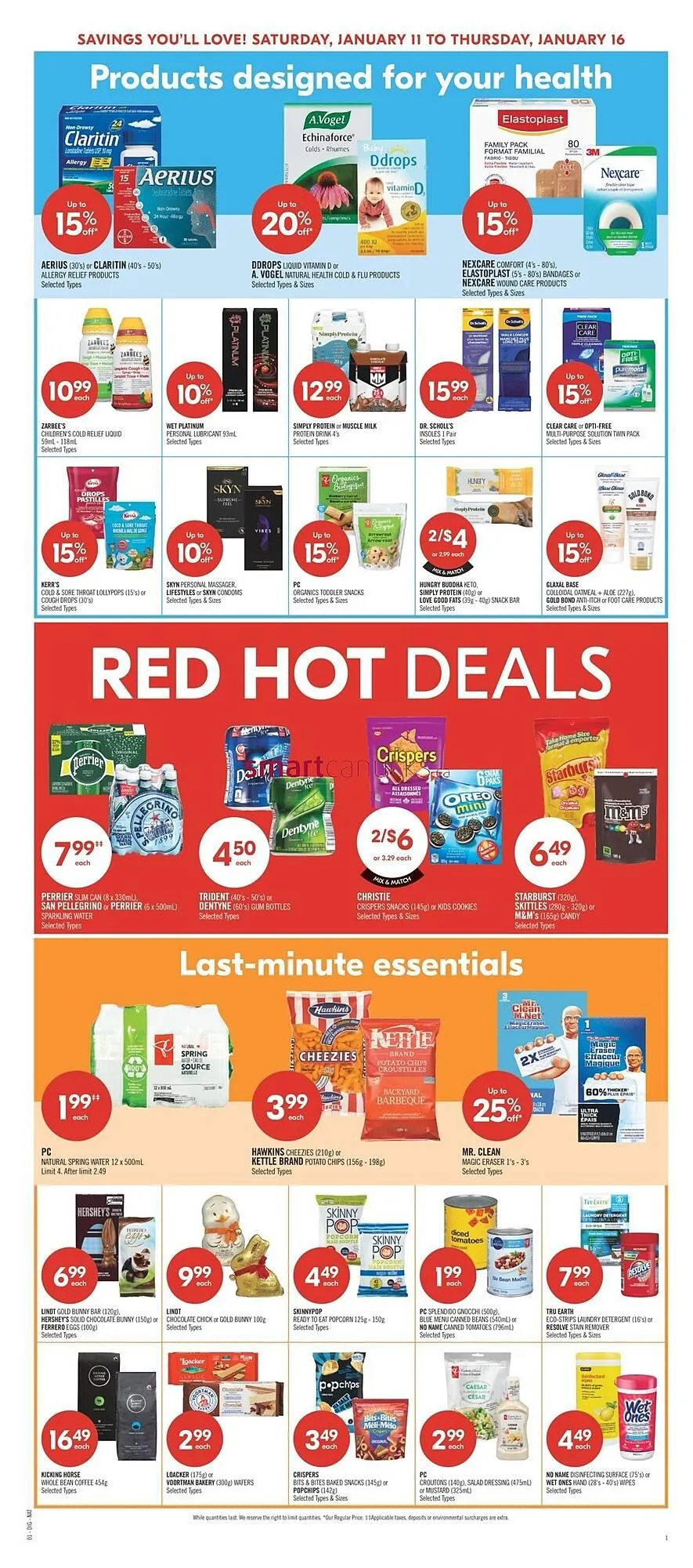 Shoppers Drug Mart flyer from January 9 to January 15 2025 - flyer page 18
