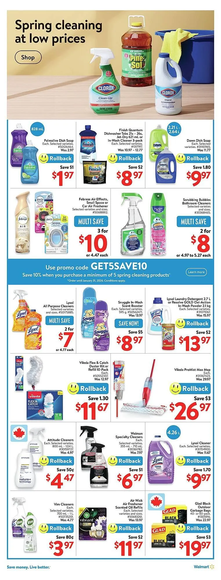 Walmart flyer from April 11 to May 2 2025 - flyer page 12