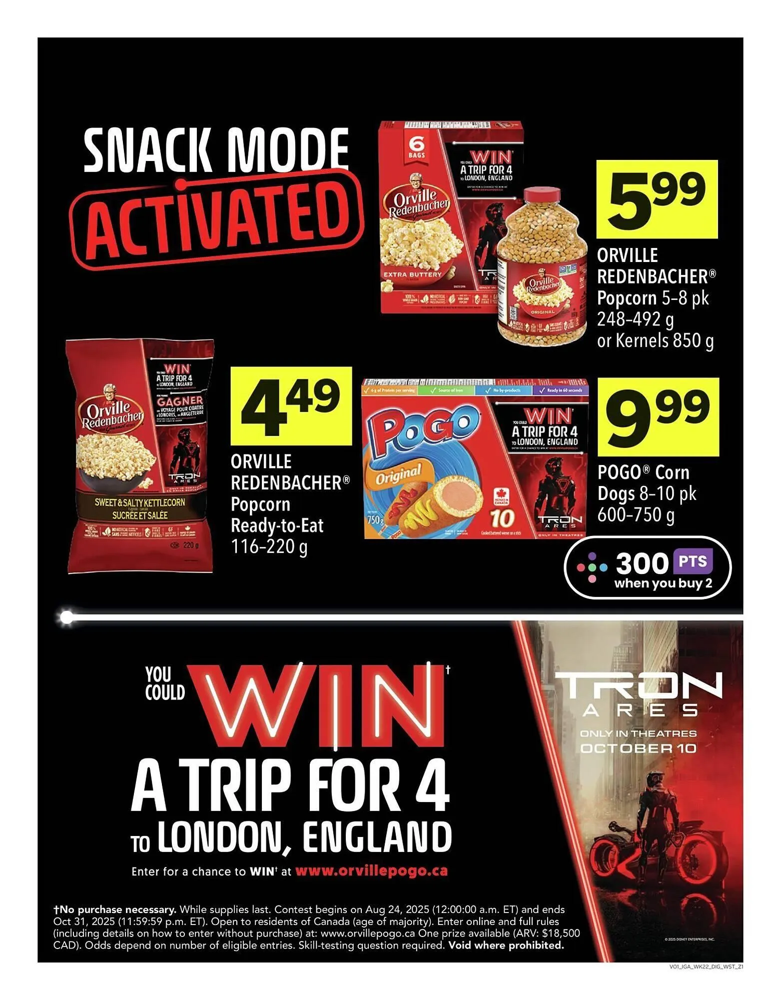 IGA flyer from September 26 to October 17 2025 - flyer page 12