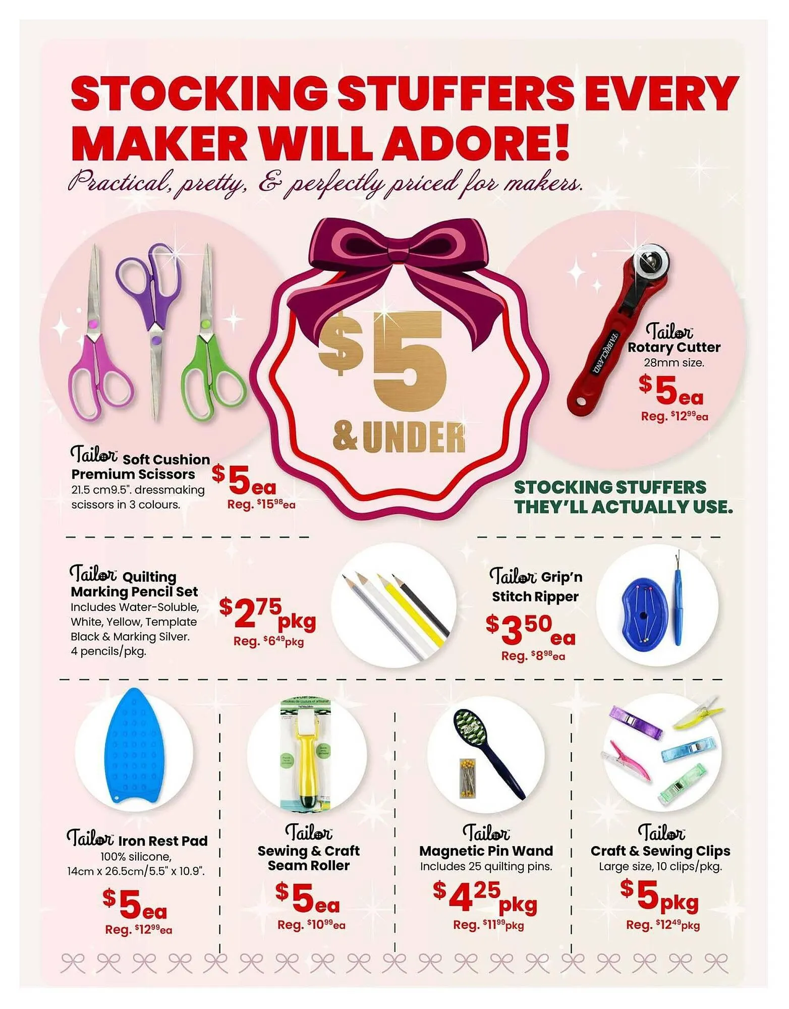 Fabricland flyer from December 1 to January 1 2026 - flyer page 9