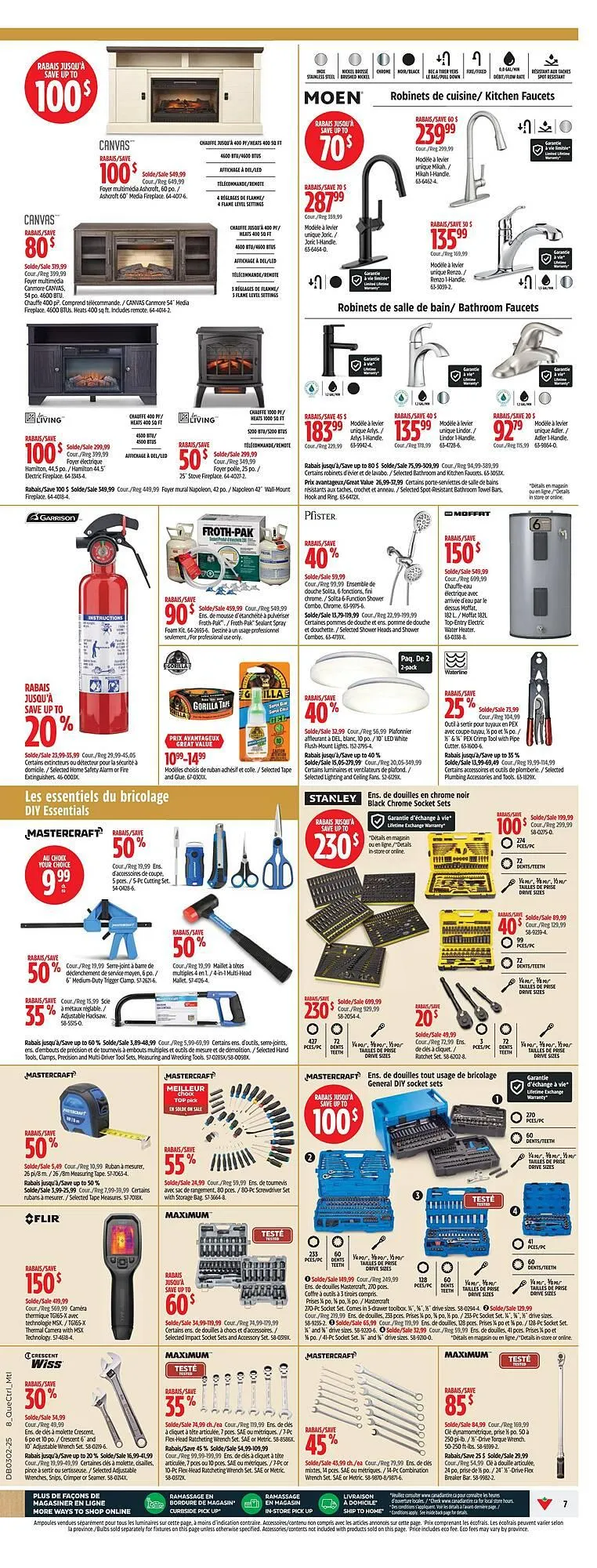 Canadian Tire flyer from January 2 to January 15 2025 - flyer page 7