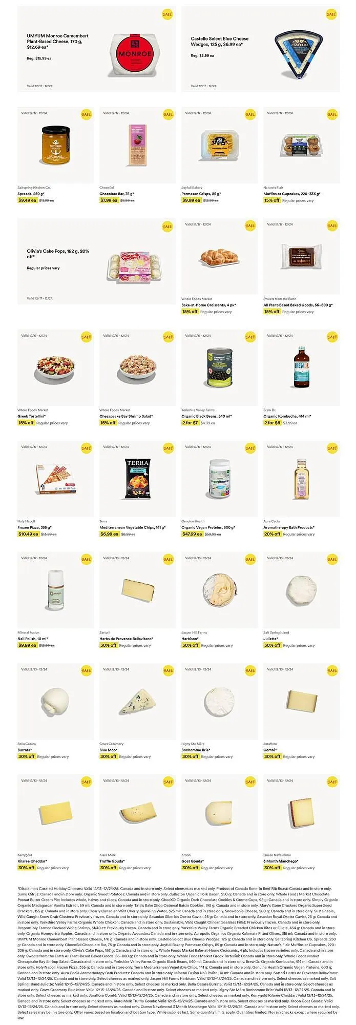 Whole Foods Market flyer from December 17 to December 24 2025 - flyer page 2